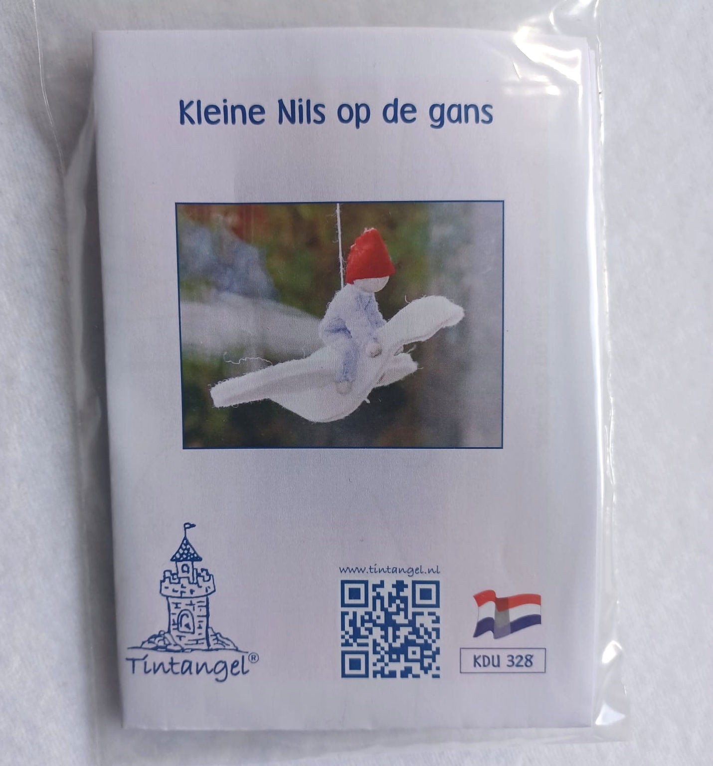 Handwerkpakketje Kleine Nils op de Gans - 145456 Handwerkpakketje Kleine Nils op de Gans