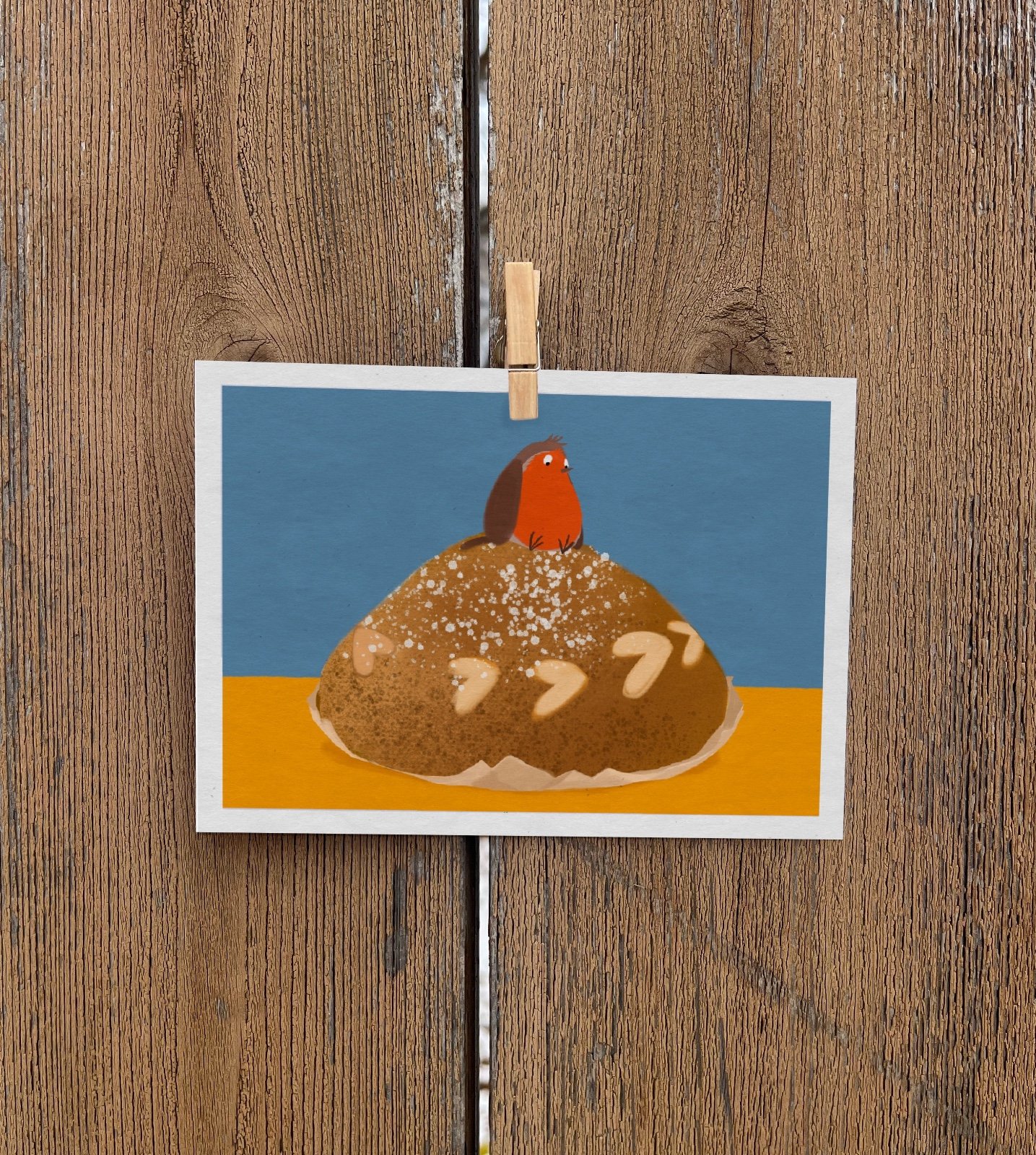 Ansichtkaart Brood - 102958 Ansichtkaart Brood