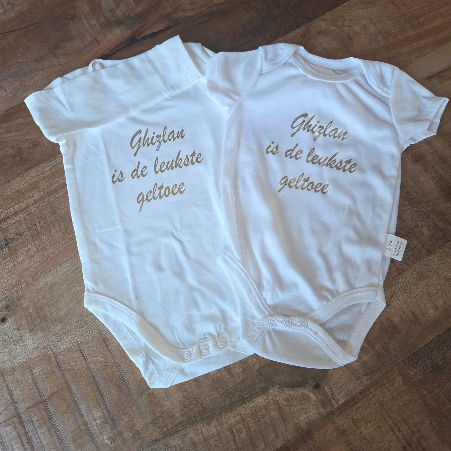 Rompertje met tekst - 124124 Rompertje met tekst