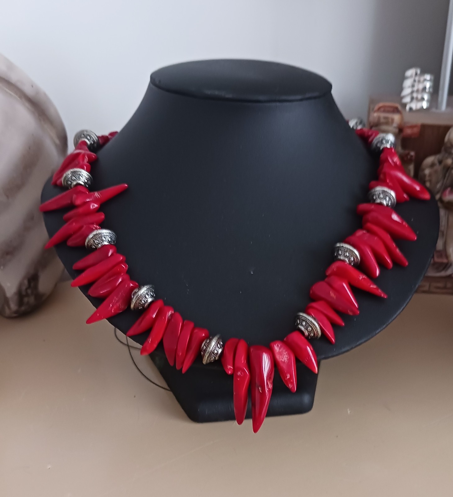 Halsketting van BamboeKoraal