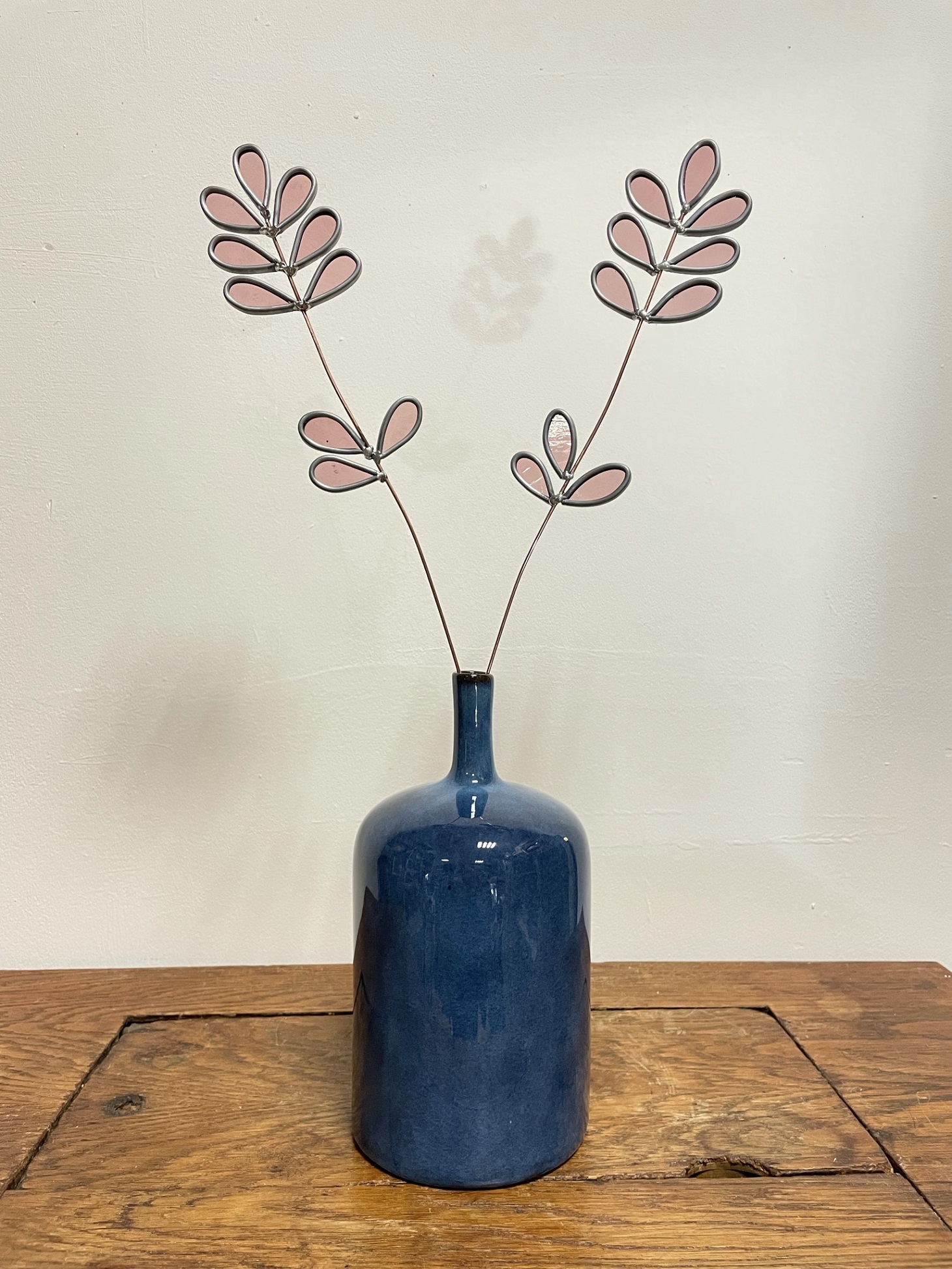 Glazen bloem Lavendel