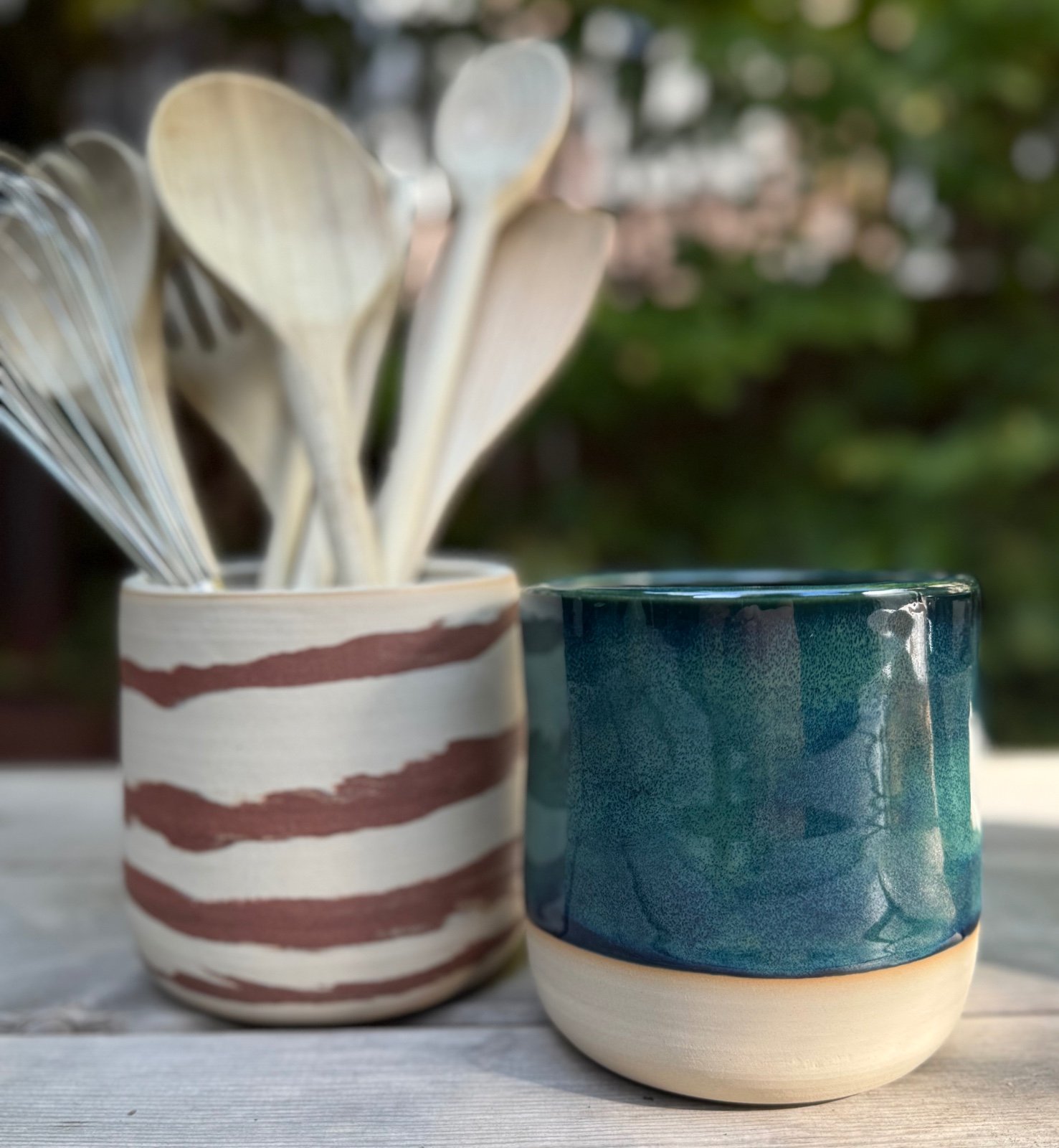 Pollepel houder om je aanrecht op te fleuren!