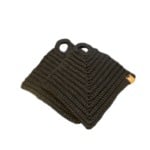 Retro pannenlappen- black