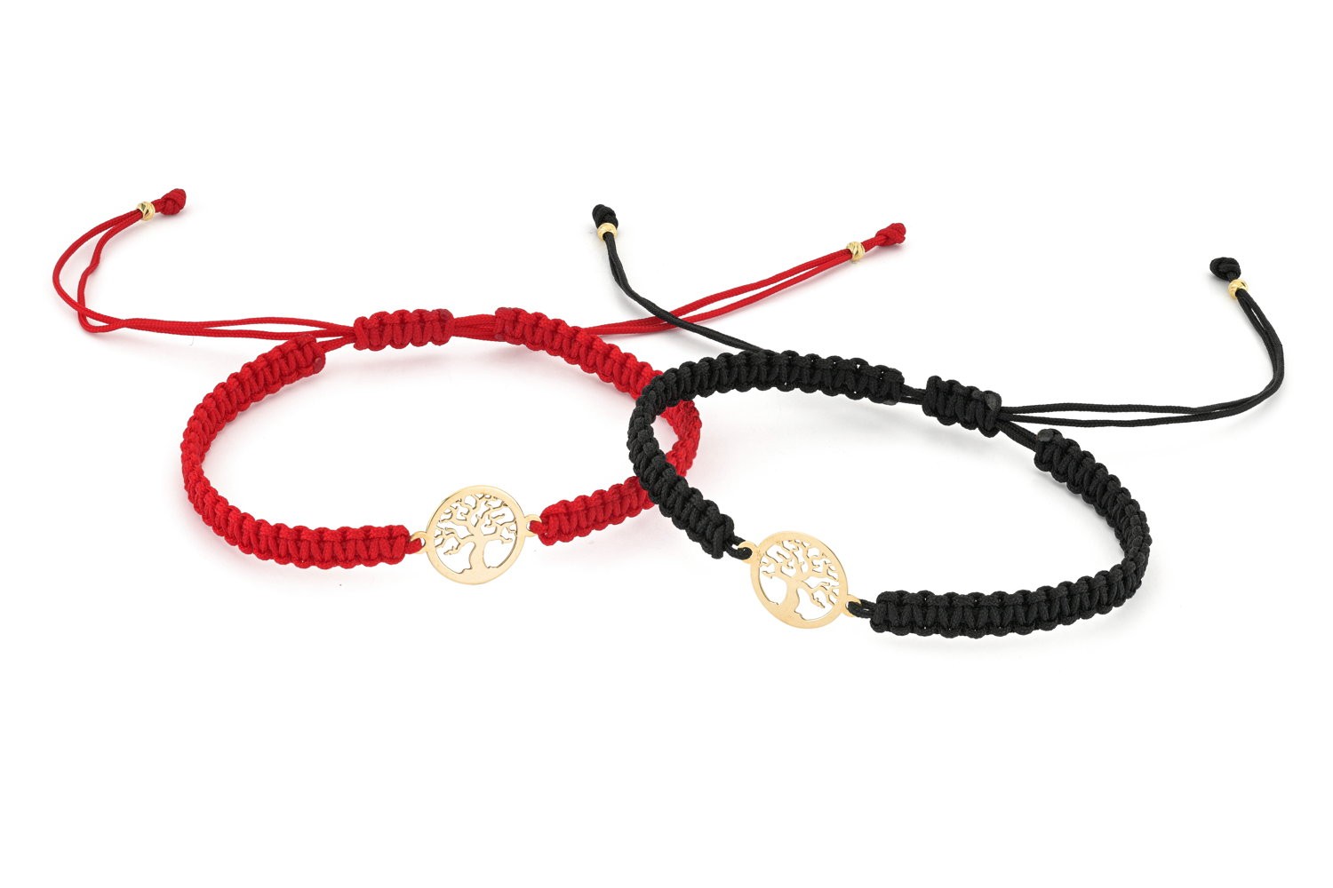 Armband met 14 karaat geelgouden Levensboom