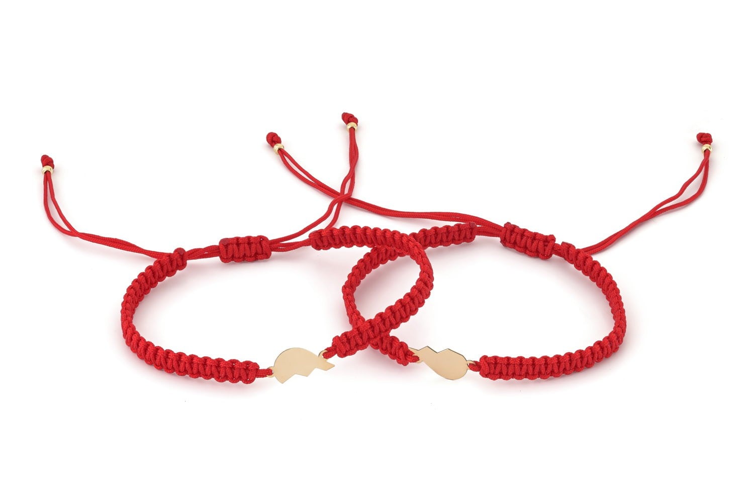 Set armbanden met 14 karaat Hartjes - 55951.jpeg Set armbanden met 14 karaat goud Hartjes