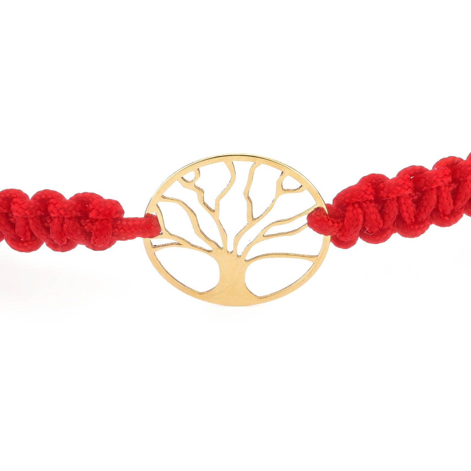 14 karaat geelgouden Levensboom armband - 54374.jpeg 14 karaat geelgouden Levensboom armband