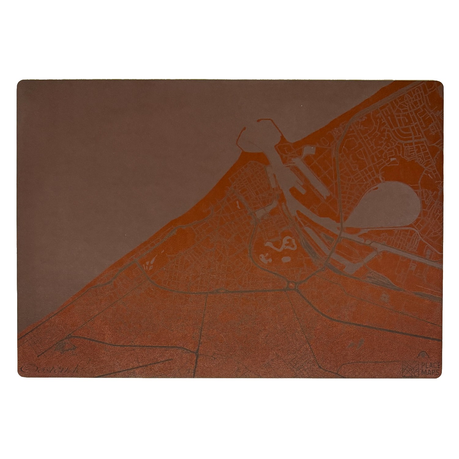Place Maps Placemat Kastanjebruin