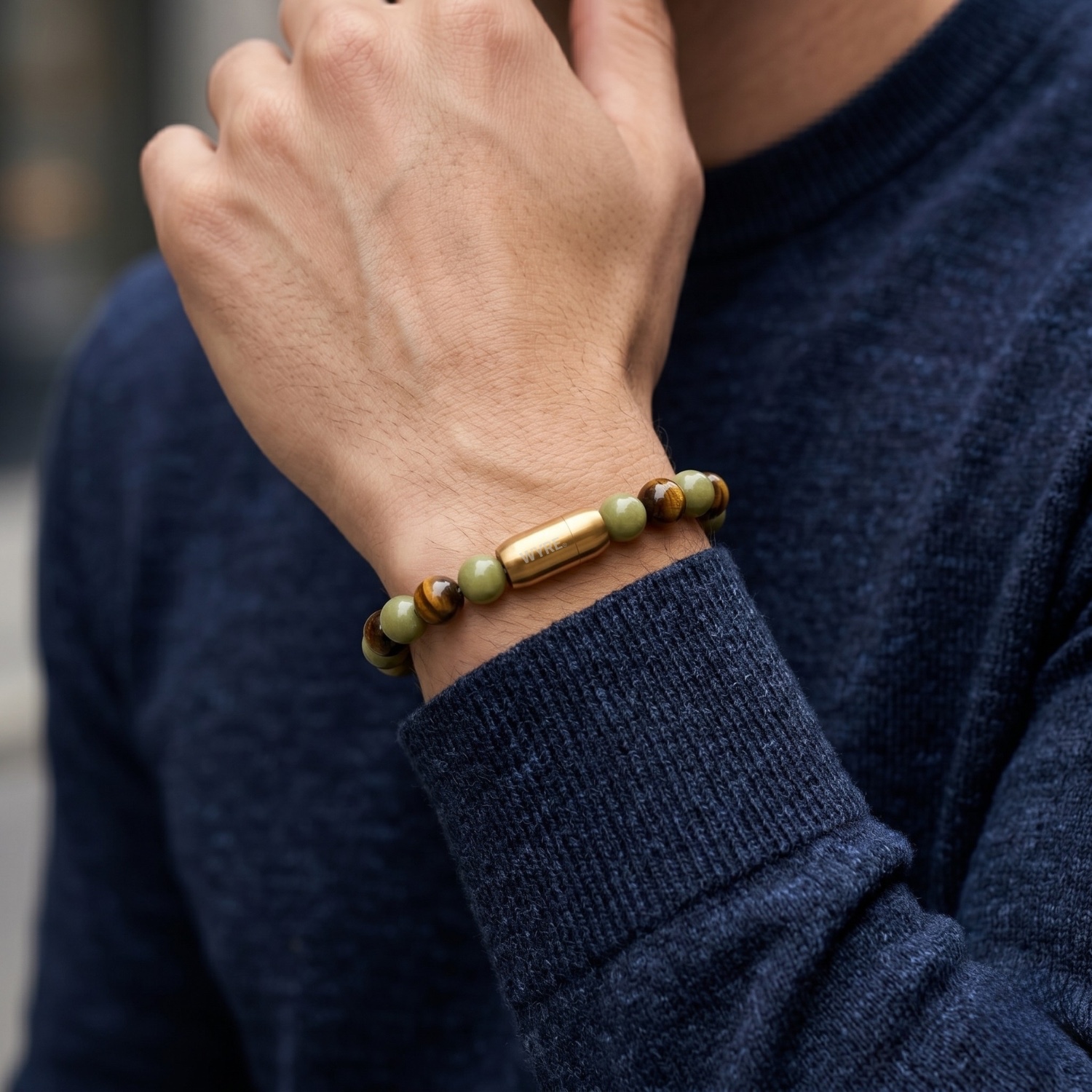 Wyre. | armband | tiger’s calm
