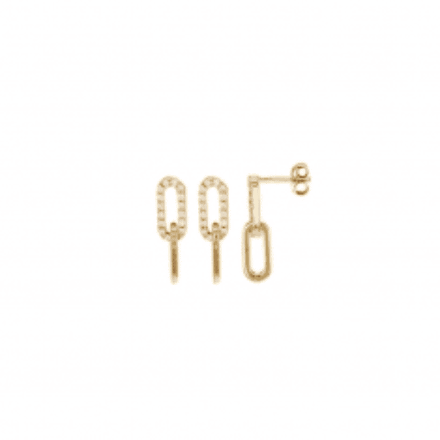 Dainty Glow Zirconia Oorbellen - 18K Gold Plated