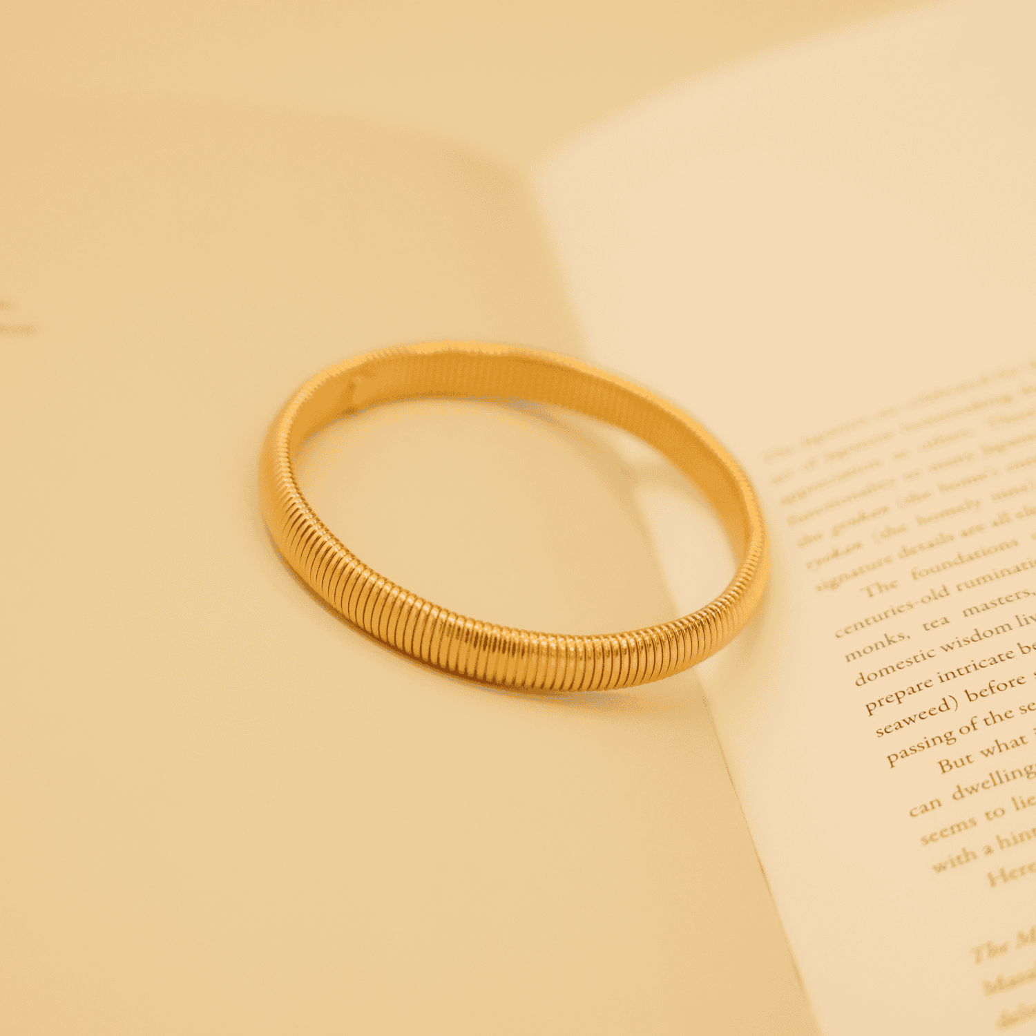 Flexibele Armband - 137205 Flexibele Armband - 18K Gold Plated