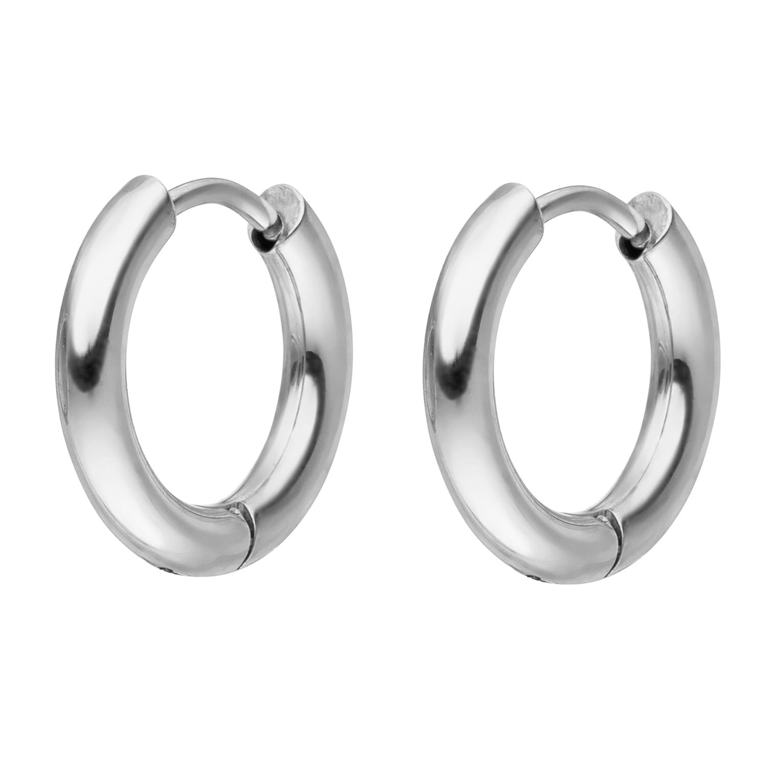 Lila Oorbellen - 137152 Lila Oorbellen Ringetjes - 18K Gold Plated