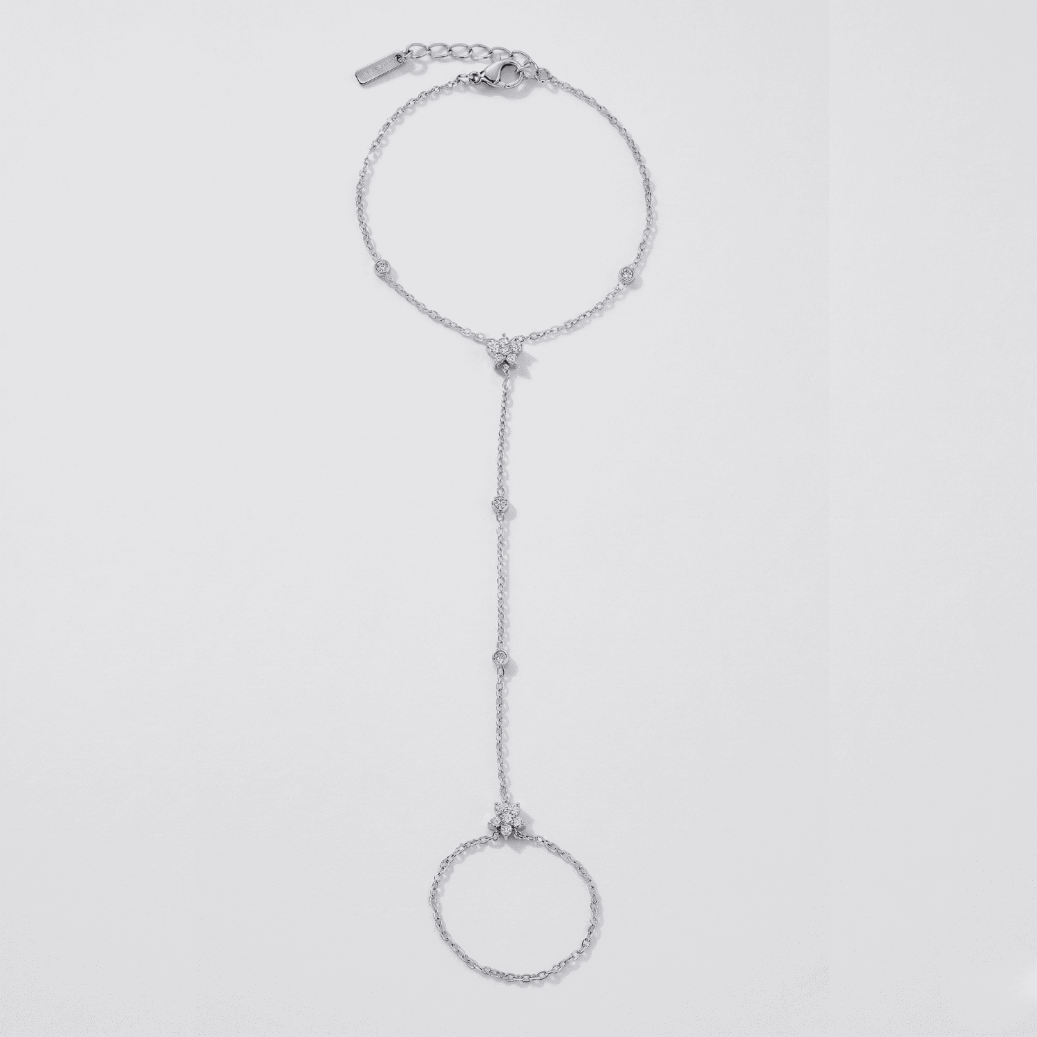 Luna Hand Chain – RVS – Goud/Zilver - 137369 Luna Hand Chain – RVS – Goud/Zilver