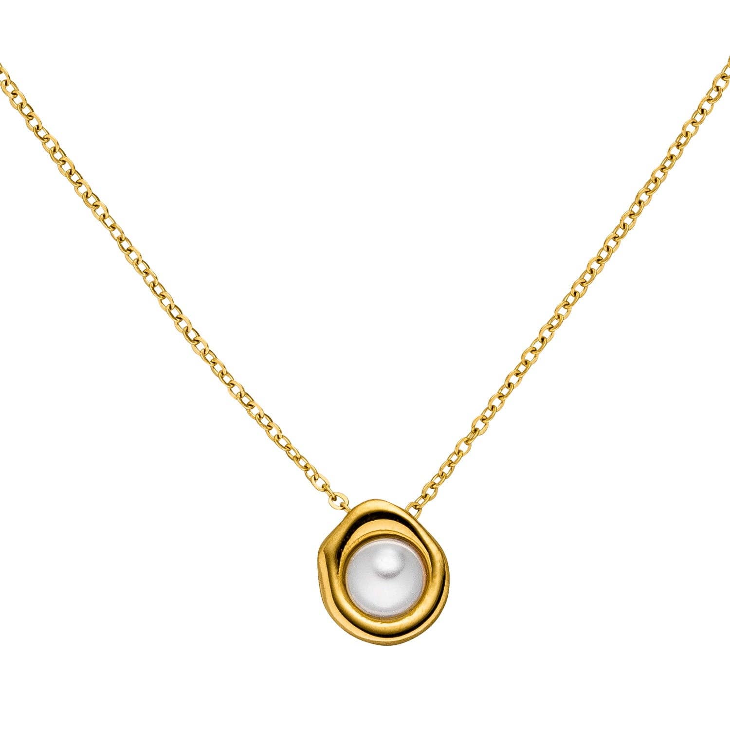 Nina Parelketting - 137161 Nina Parelketting - 18K Gold Plated