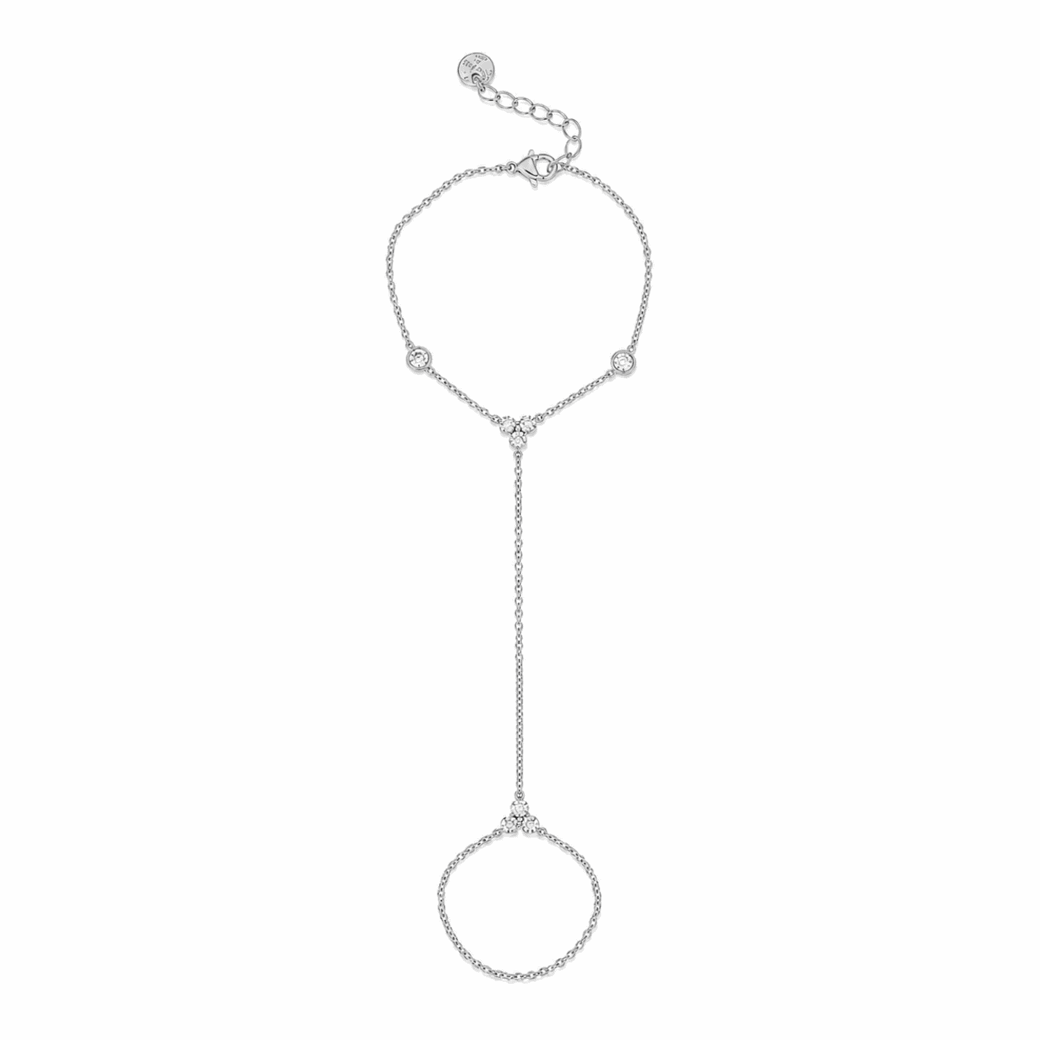 Valora Hand Chain – RVS – Goud/Zilver - 137357 Valora Hand Chain – RVS – Goud/Zilver