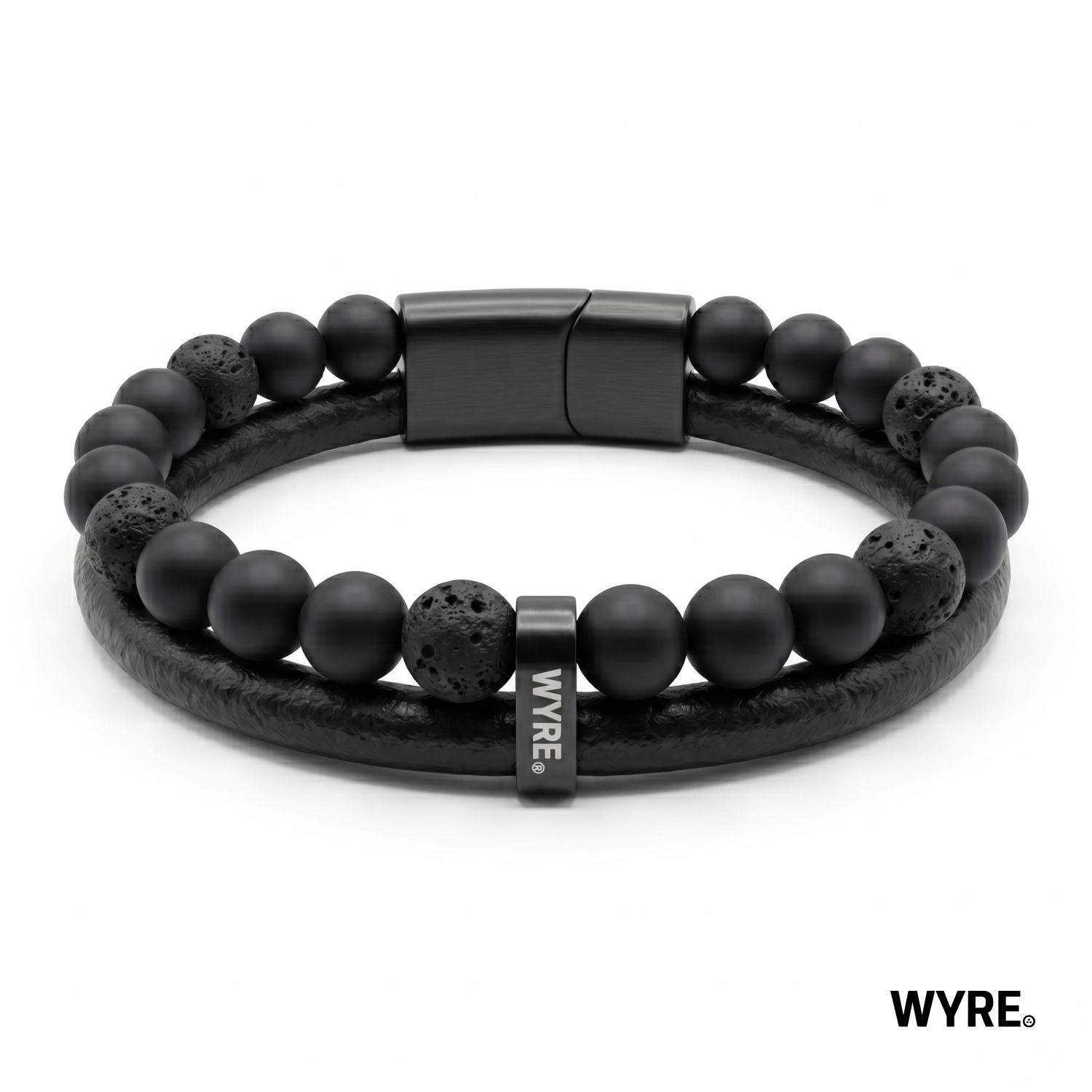 Wyre. | armband | Black Stone