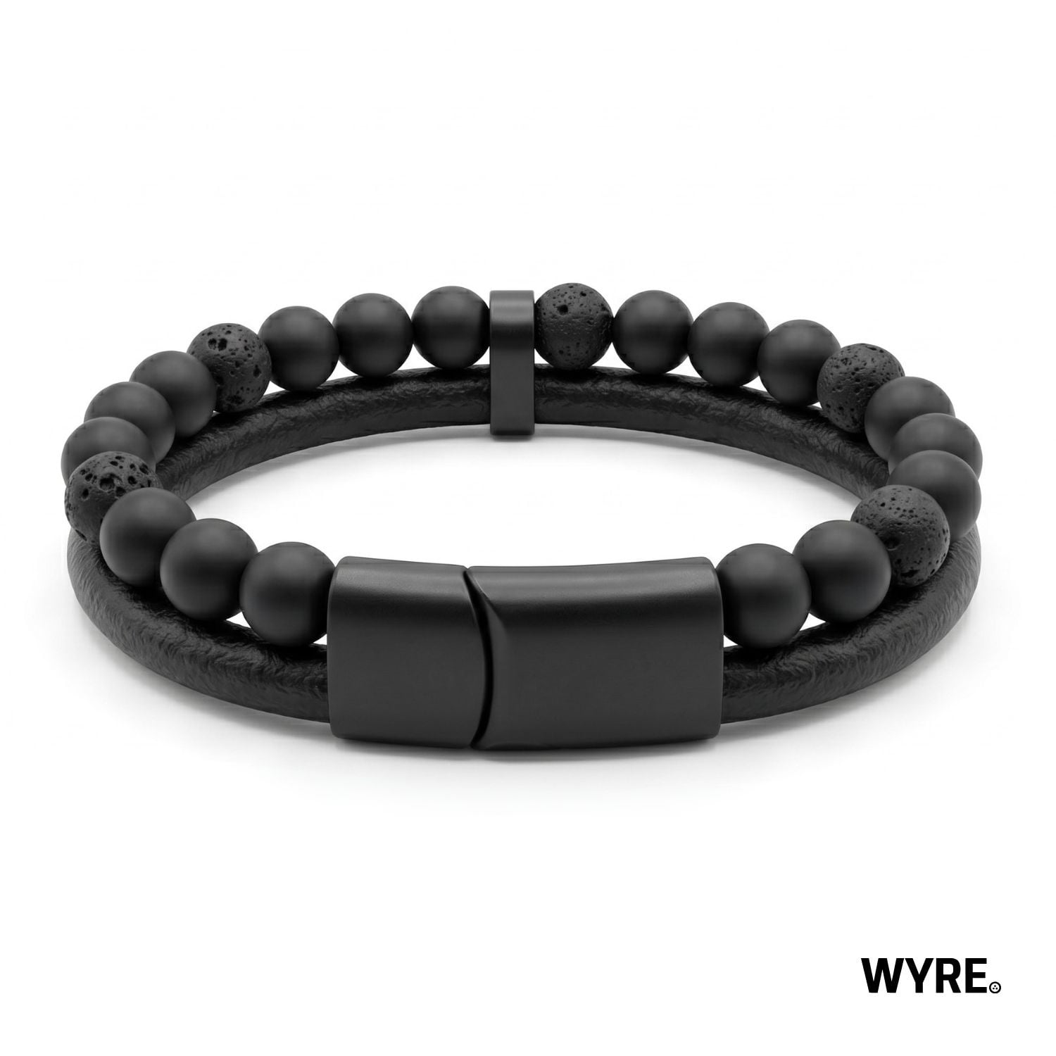 Wyre. | armband | Black Stone