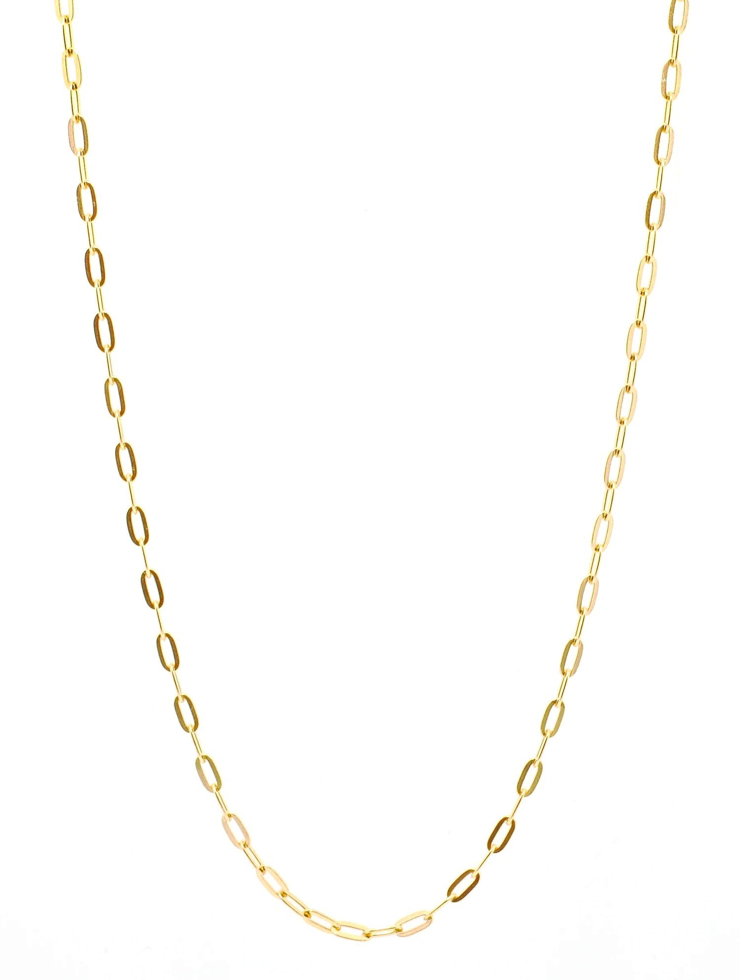 Gold Plated Necklace Short Link