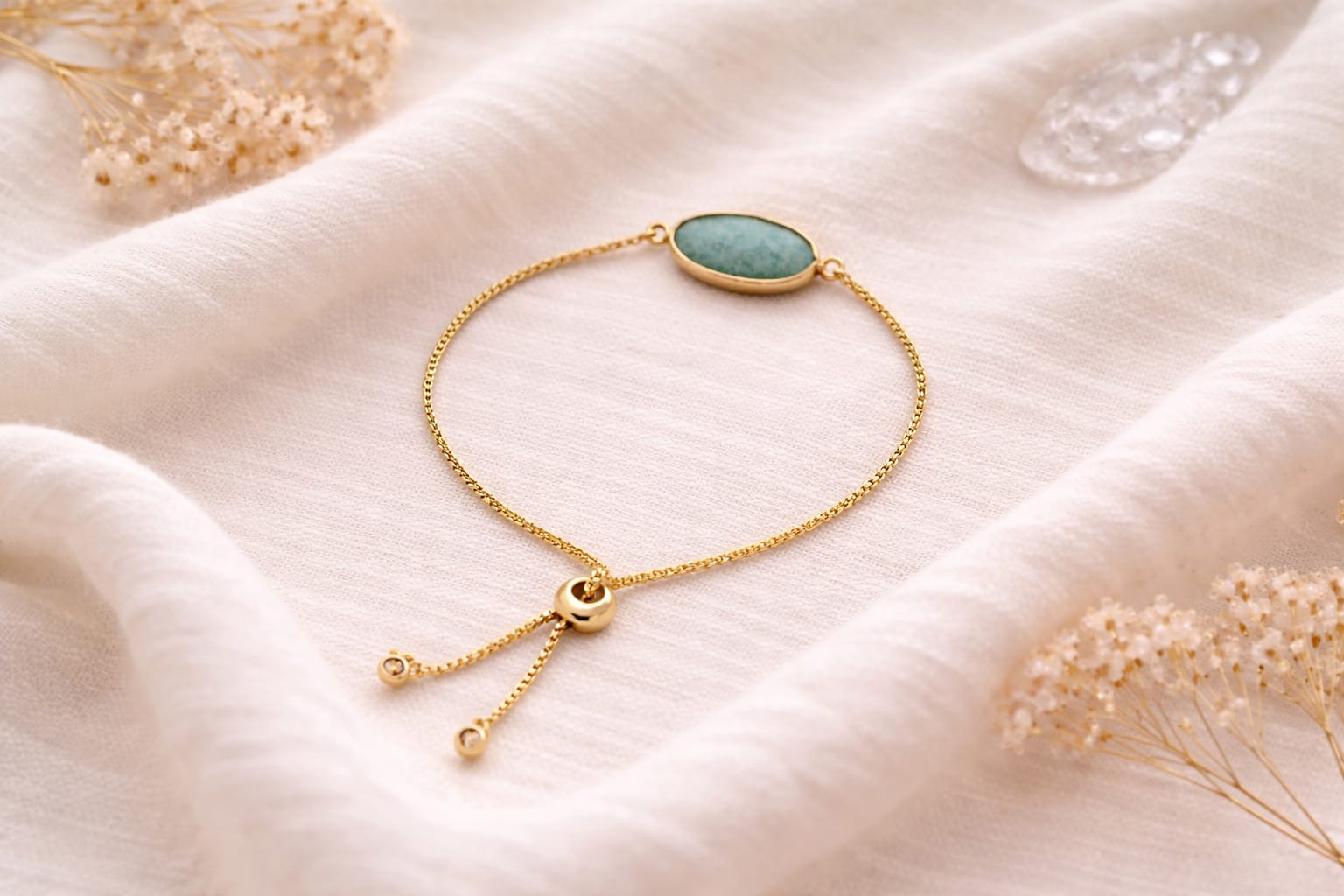 ✨ Armband – Serenity Amazoniet - 127905 ✨ Armband – Serenity Amazoniet