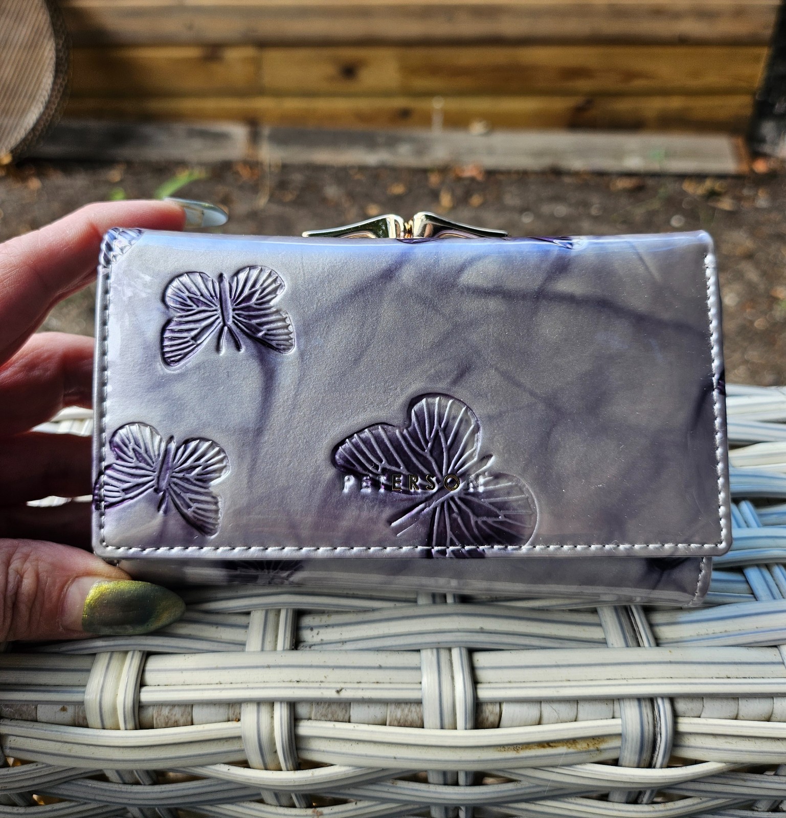 Luxe Leren Damesportemonnee met Vlinders – RFID Bescherming – Vee… - 147759 Luxe Leren Damesportemonnee met Vlinders – RFID Bescherming – Veel Pasjesvakken – Prachtig Cadeau voor Haar