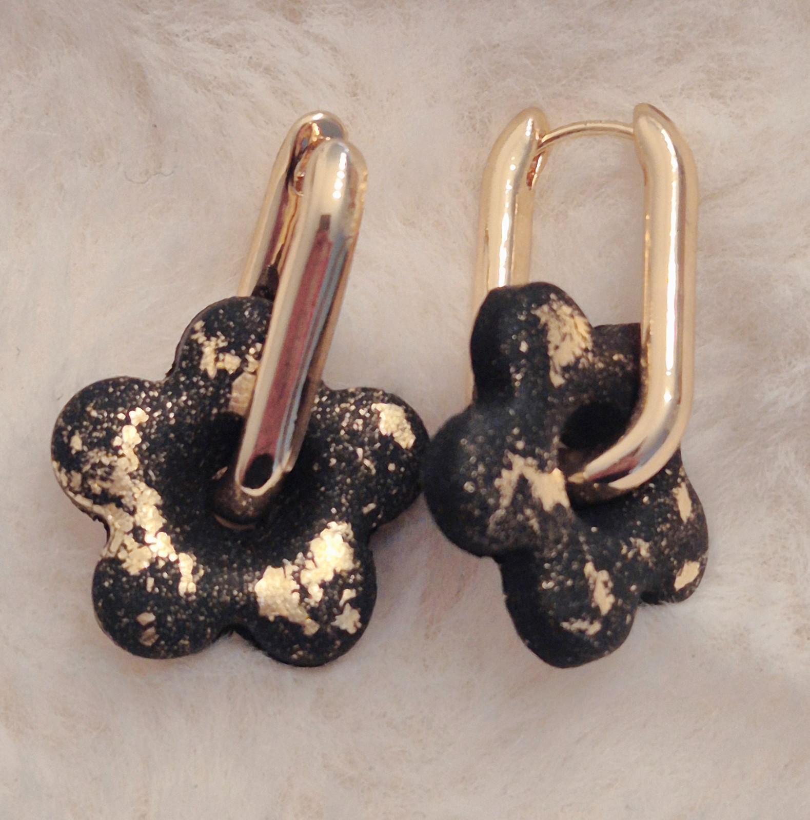 Polymeer clay earrings voor mooie gelegenheid