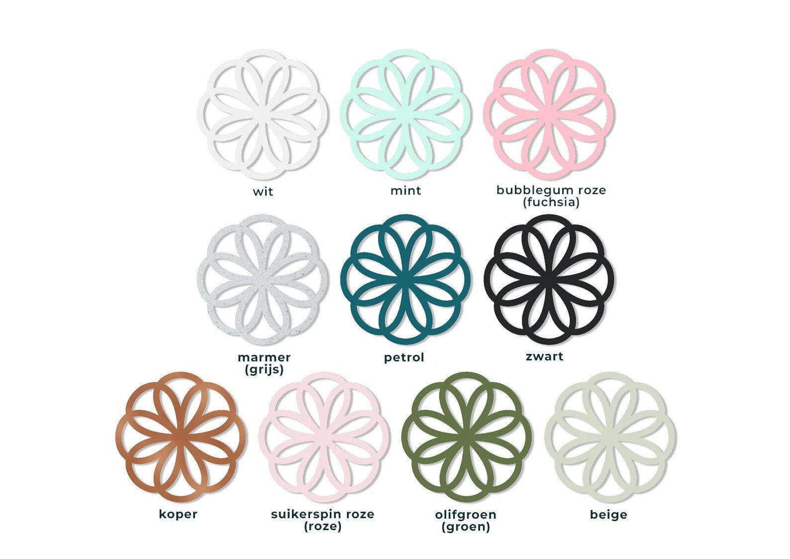 Mandala bloemschikker  | Bloemhouder | Bloemboeket accessoire