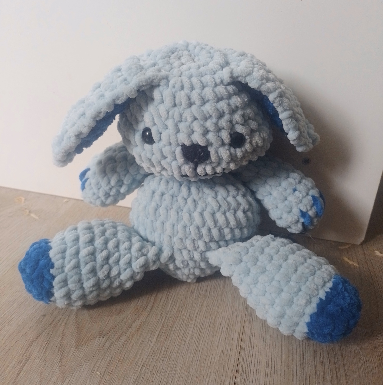 Blauw konijn knuffel | Blue Rabbit Plushie