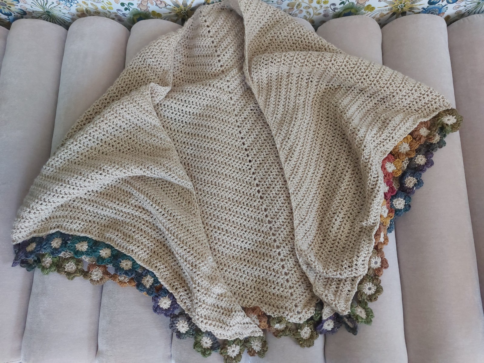 Shawl Flower Festival - 88657 Omslagdoek 'Flower Festival'