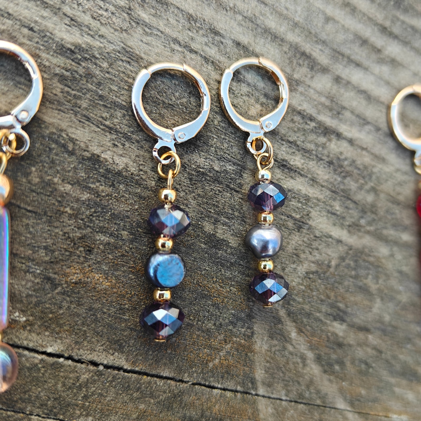 Unieke oorbellen, 4 paar