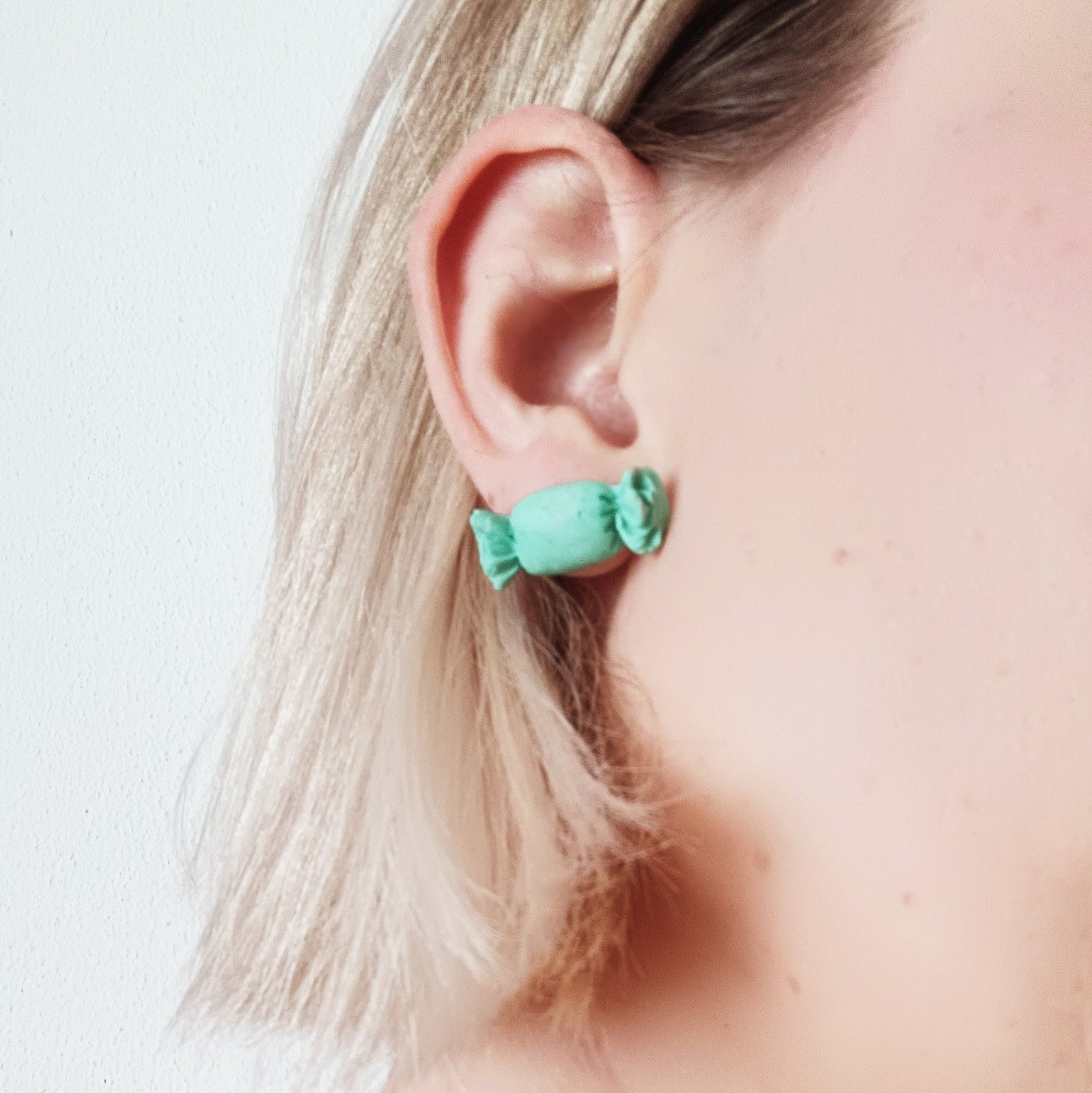 Groene Snoepjes Oorbellen