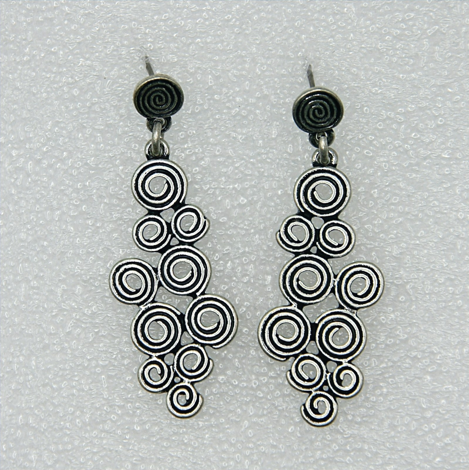 Rolled Round oorbellen