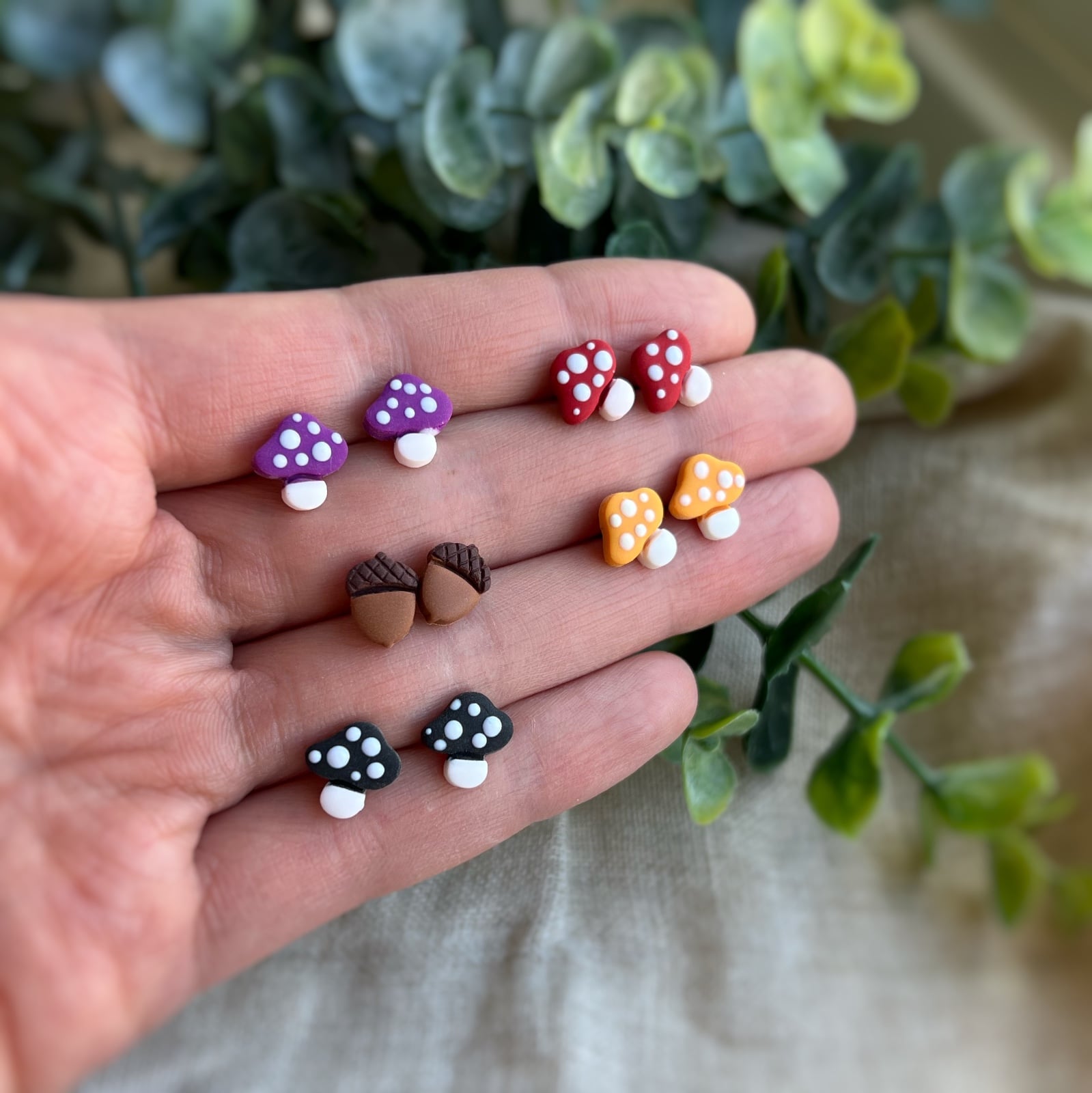 Herfst knopjes (1 paar)