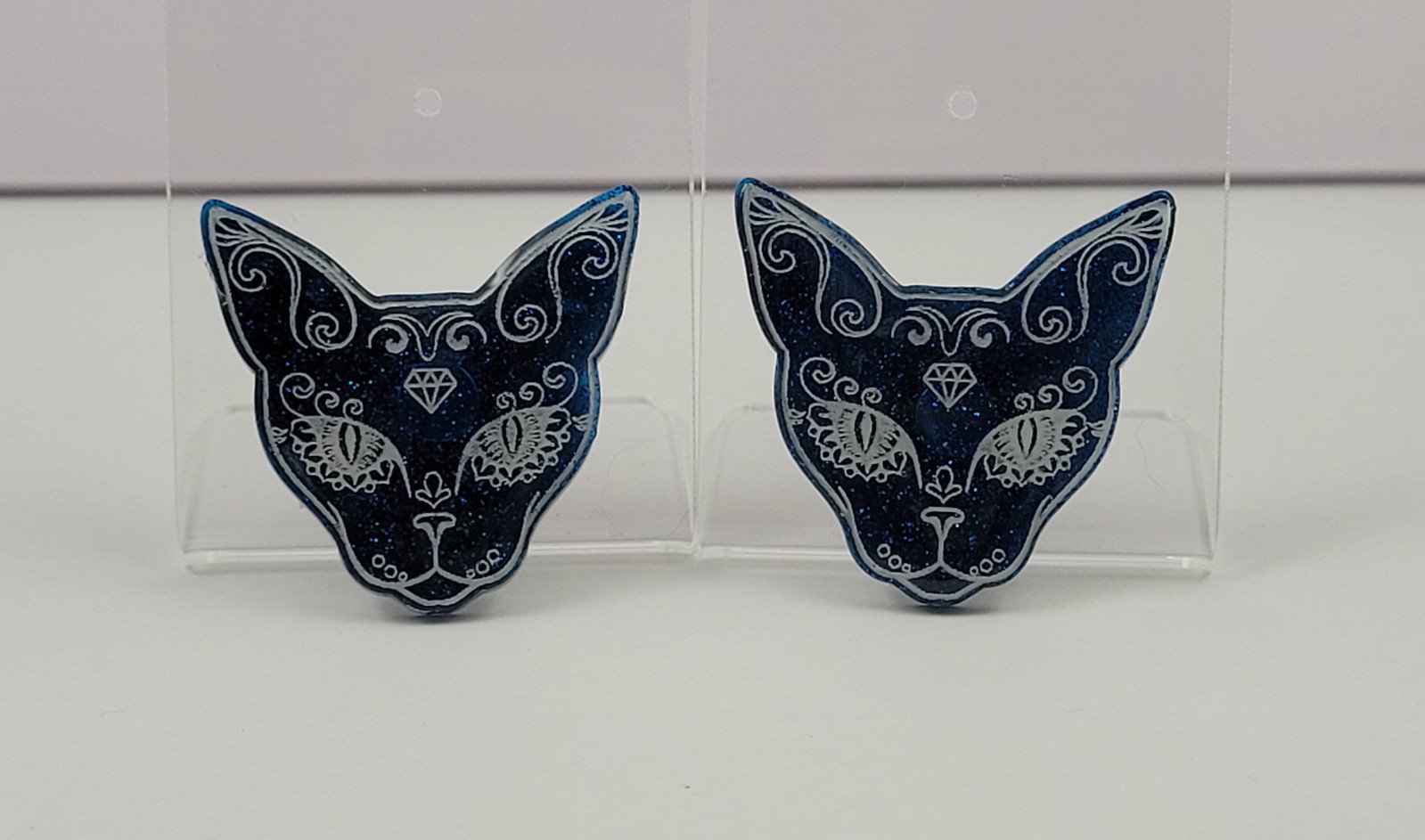 Suiker schedel kat magneten