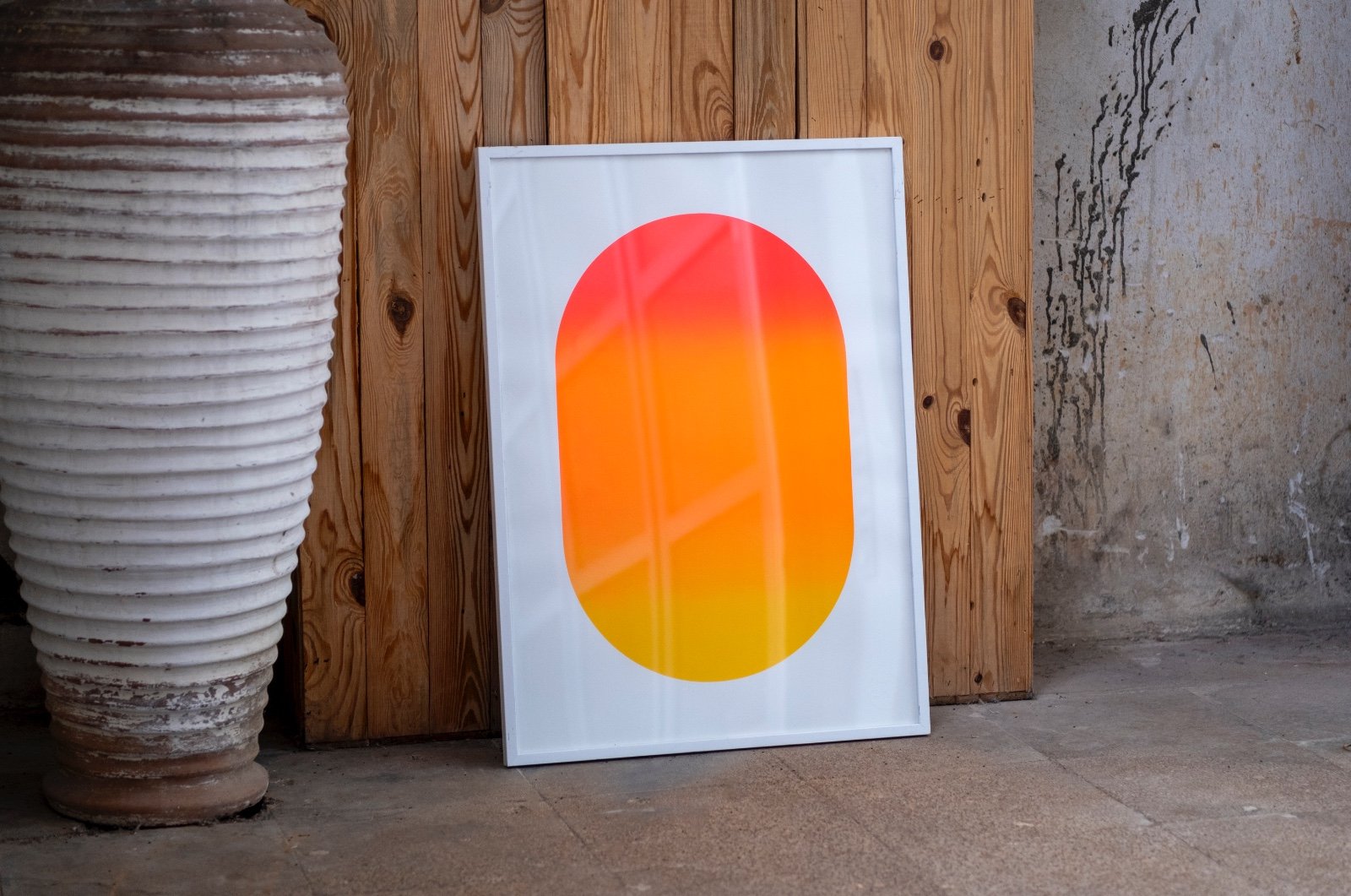 Neon Sunset - 100686 Neon Sunset Zeefdruk Poster