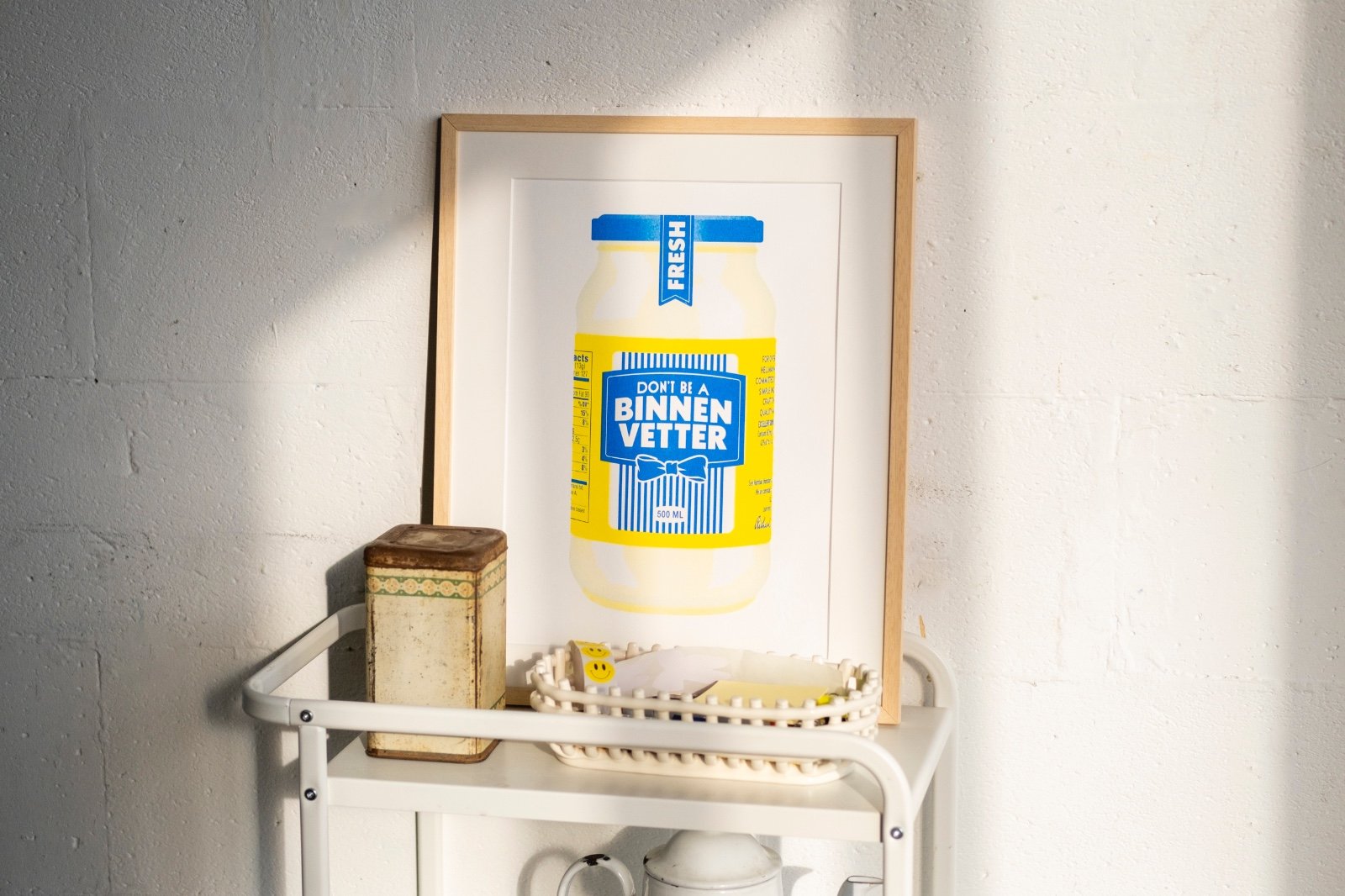 Binnenvetter - 100518 Grappige Riso print voor de Binnenvetters onder ons