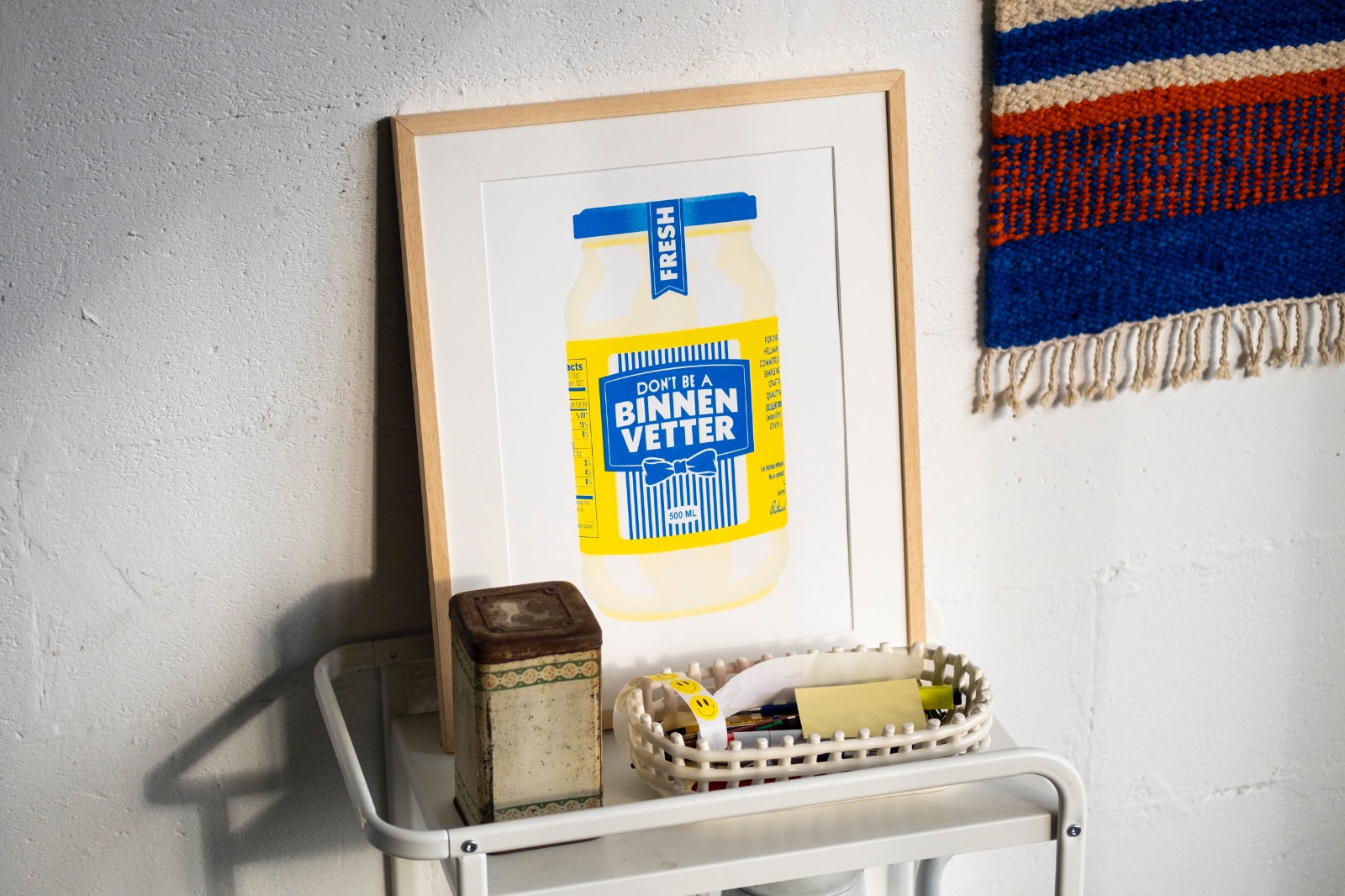 Binnenvetter - 100519 Grappige Riso print voor de Binnenvetters onder ons