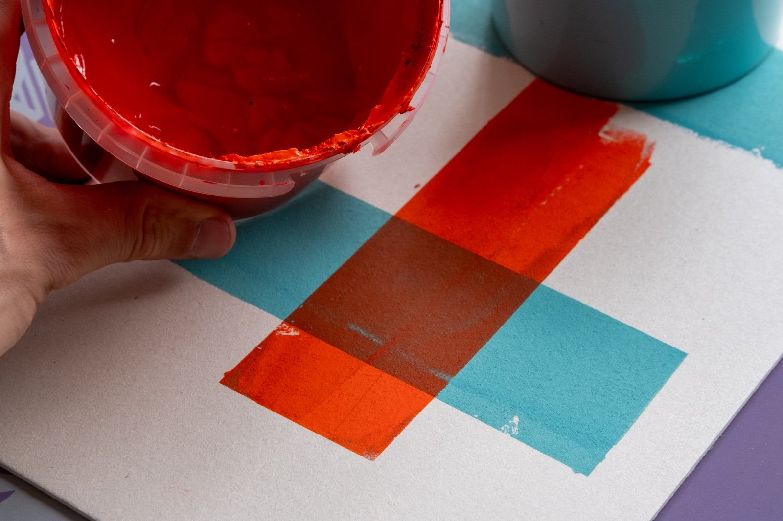 Gelimiteerde zeefdruk van Monstera blad