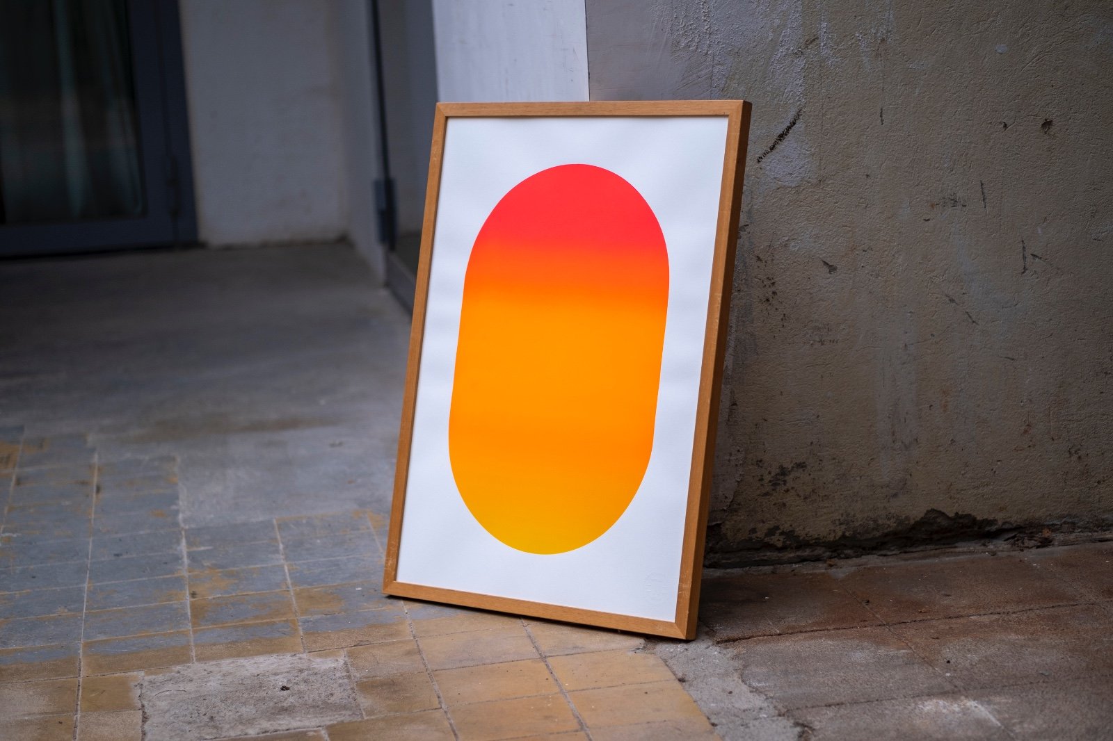 Neon Sunset - 100684 Neon Sunset Zeefdruk Poster