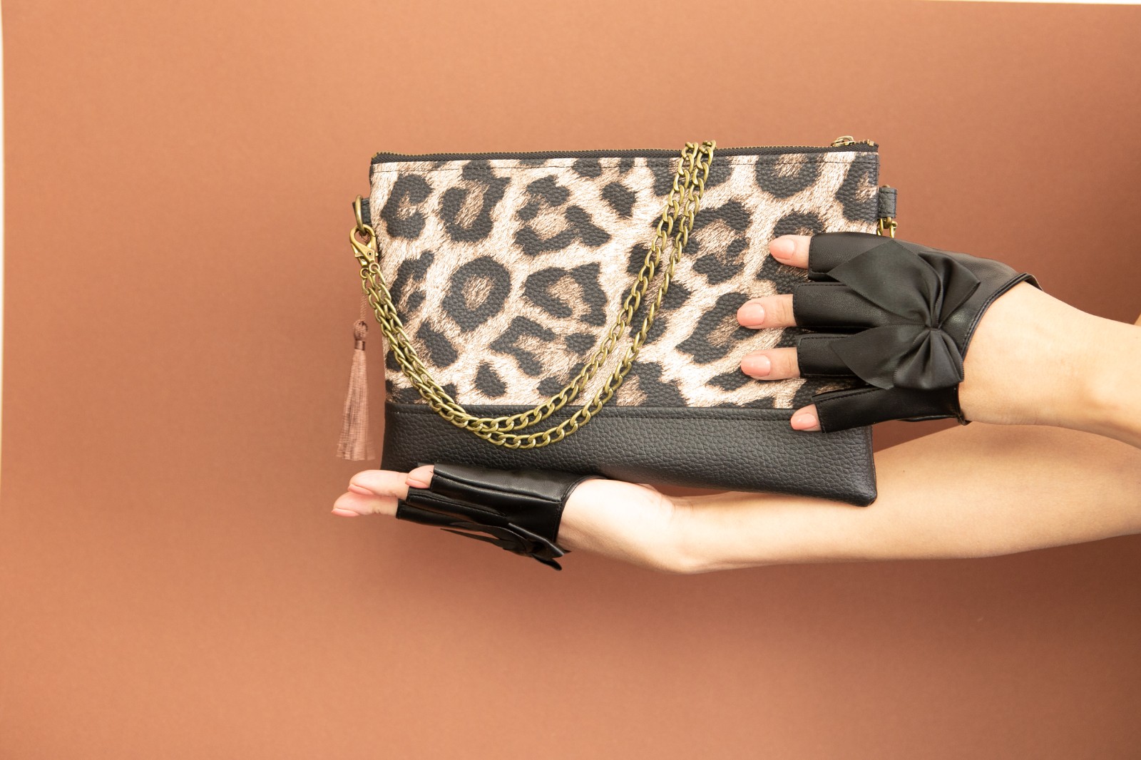 Clutch Cheetah Black - 103797 Clutch Cheetah Black