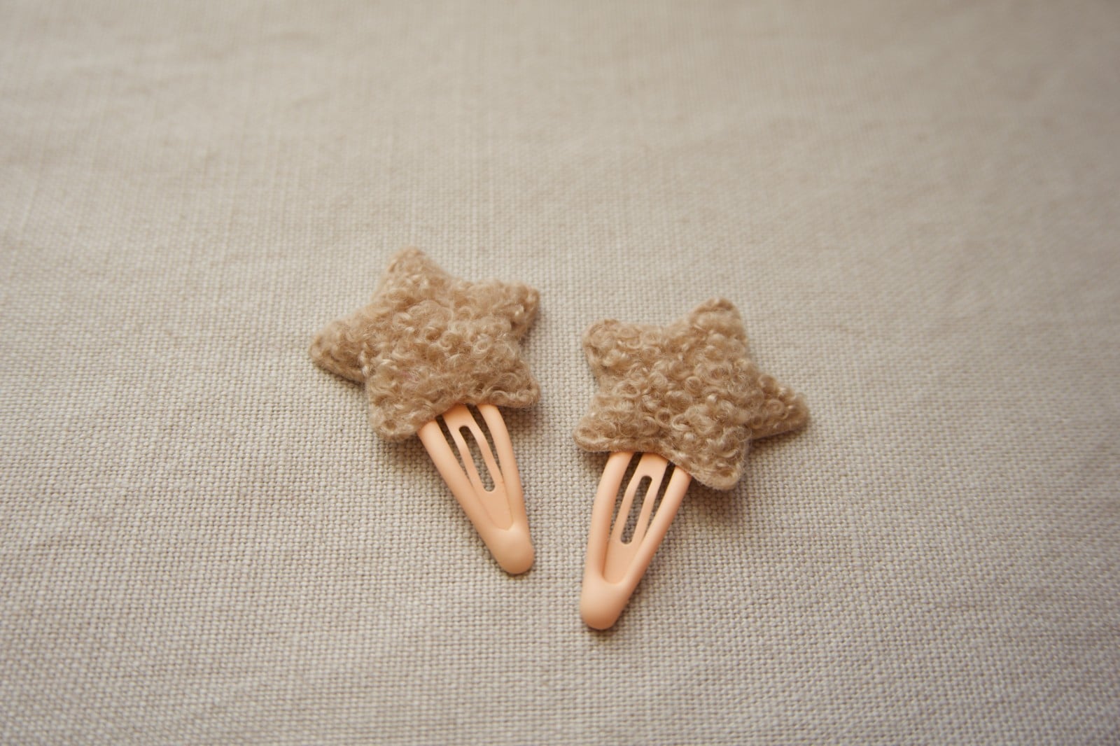 Haarspeld ster wol mini - 117659 Haarspeld ster wol mini