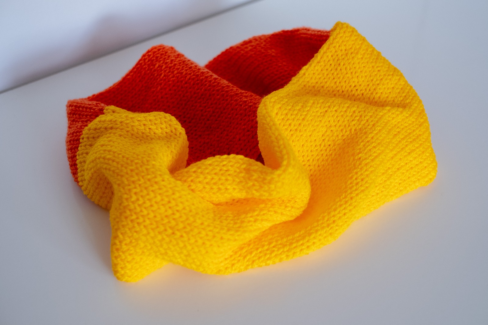 Zachte kleurrijke col – multicolor Sjaal – uniek ontwerp