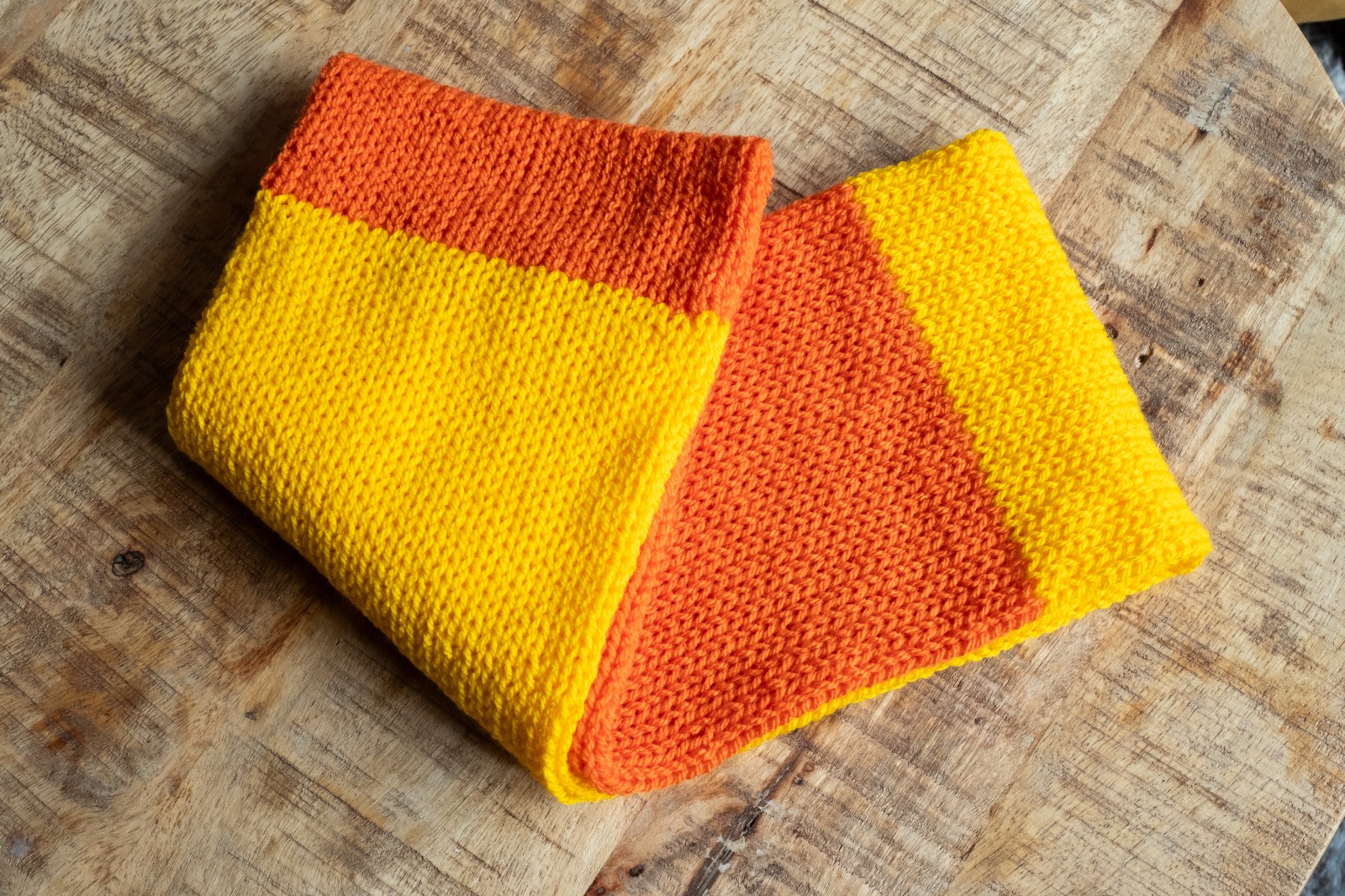 Zachte kleurrijke col – multicolor Sjaal – uniek ontwerp