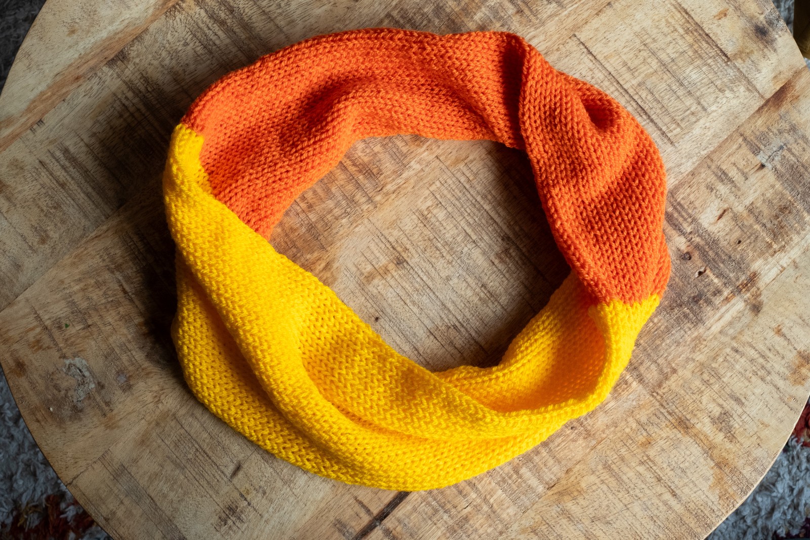 Zachte kleurrijke col – multicolor Sjaal – uniek ontwerp