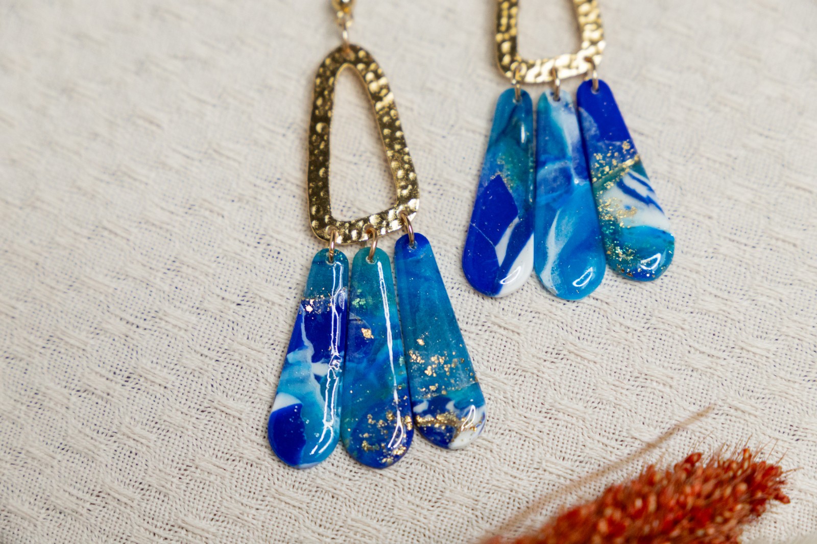 Oorbellen | Blue City Statement