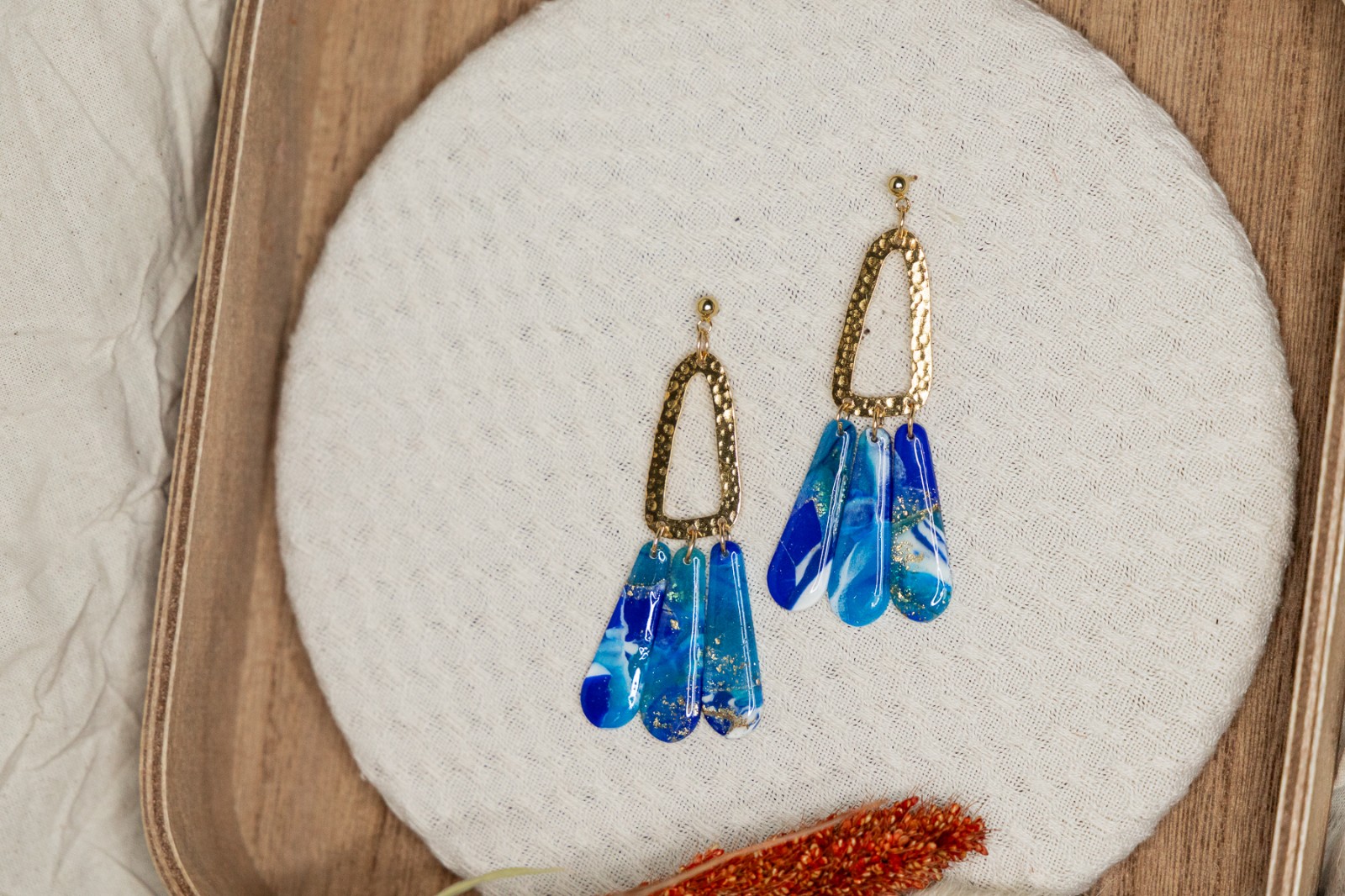 Oorbellen | Blue City Statement