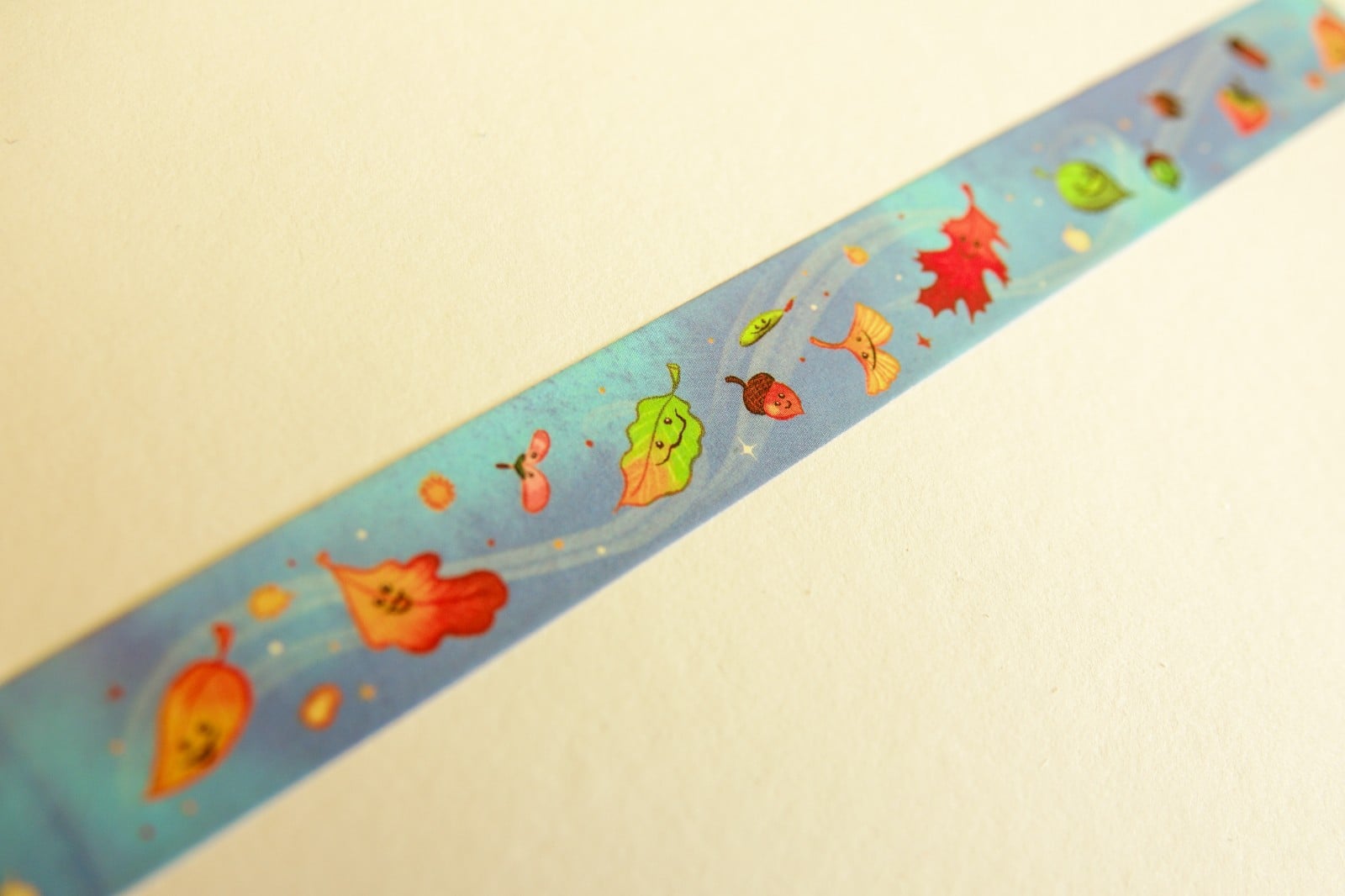 Washitape Autumn buddies, herfst bladeren, eikeltjes, herfst patroon … - 153934 Washitape Autumn buddies, herfst bladeren, eikeltjes, herfst patroon 1,5cmx10m