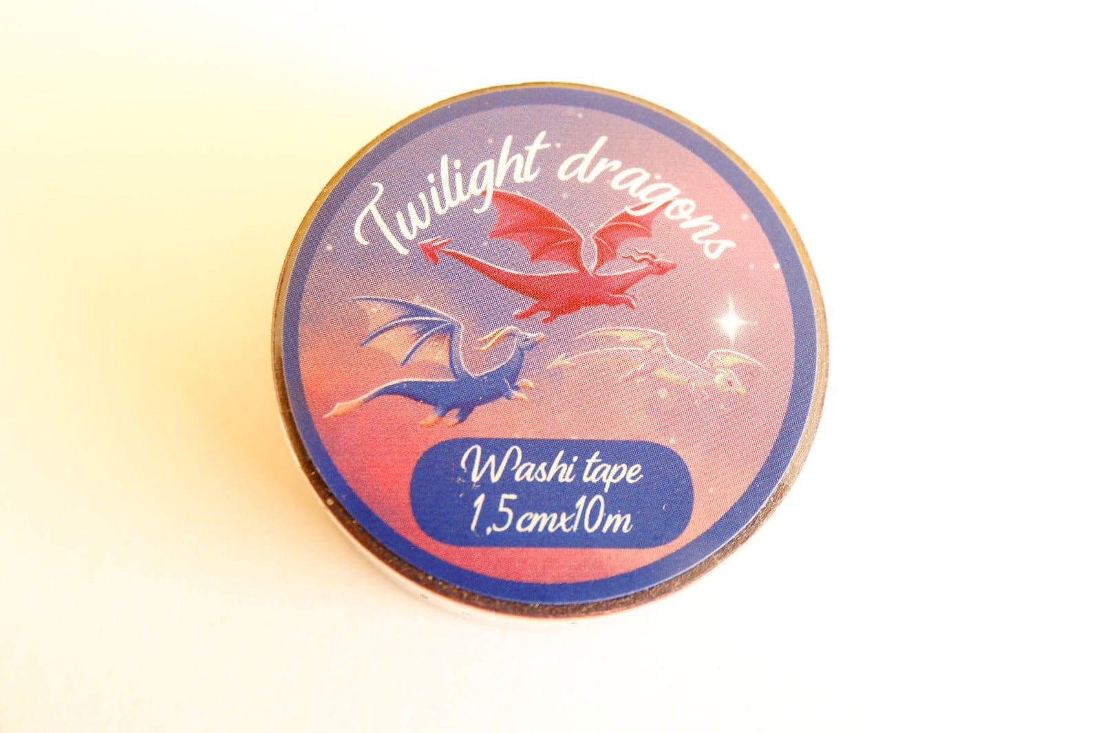 Washitape Twilight dragons, draken, fantasy, schattig, journaling 1,5… - 153947 Washitape Twilight dragons, draken, fantasy, schattig, journaling 1,5cmx10m