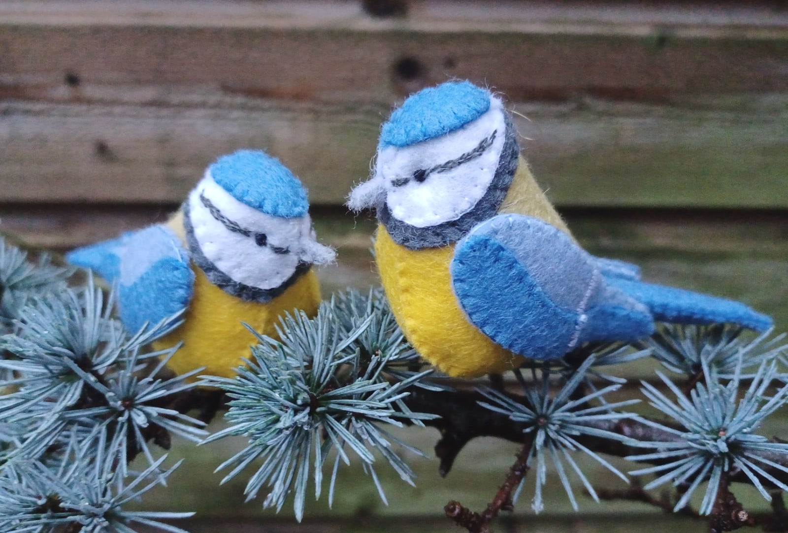 Handwerkpakket- Twee Pimpelmeesjes - 145382 Handwerkpakket- Twee Pimpelmeesjes