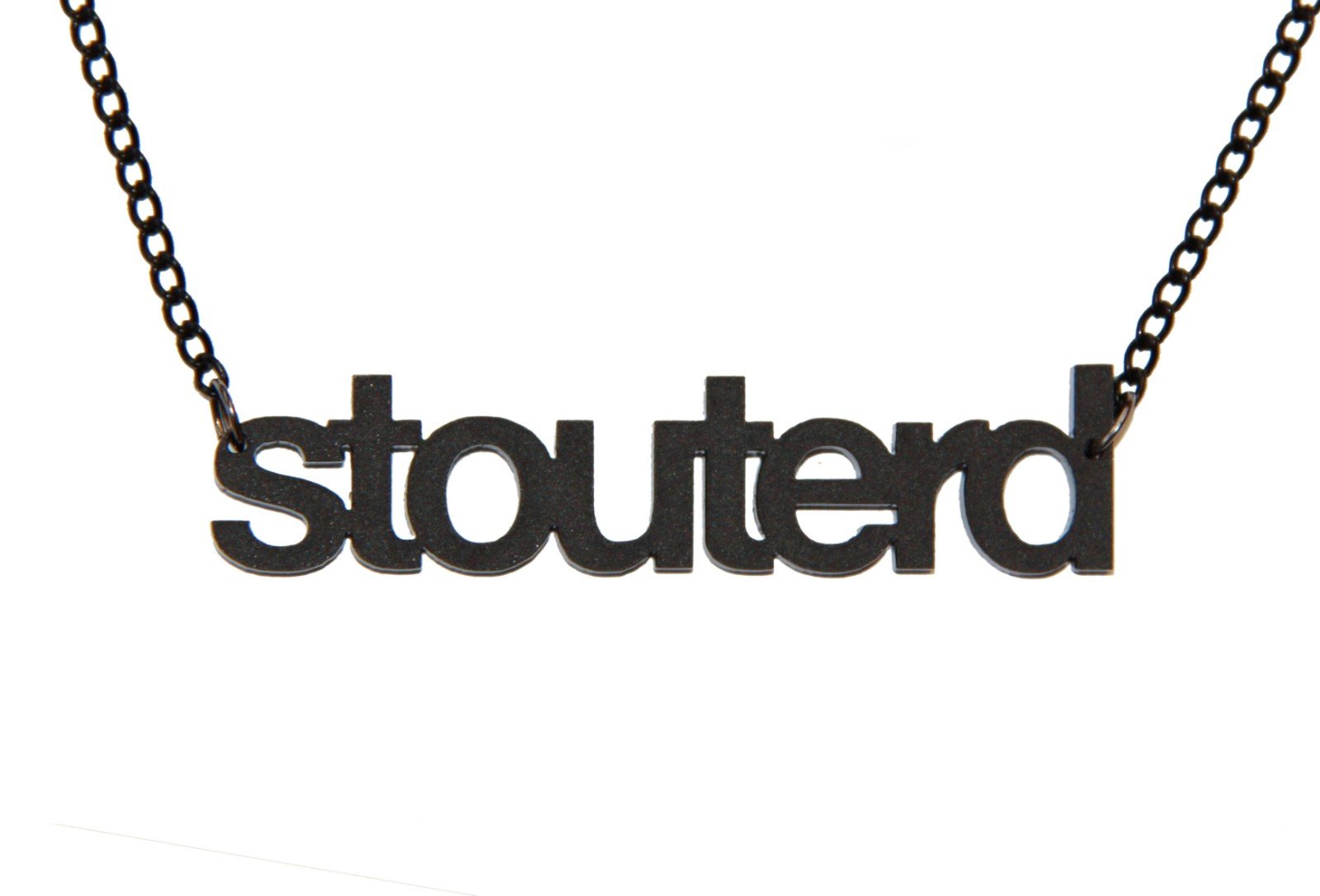 Stouterd! (zwart) - 61231.jpeg Stouterd! ketting (zwart)