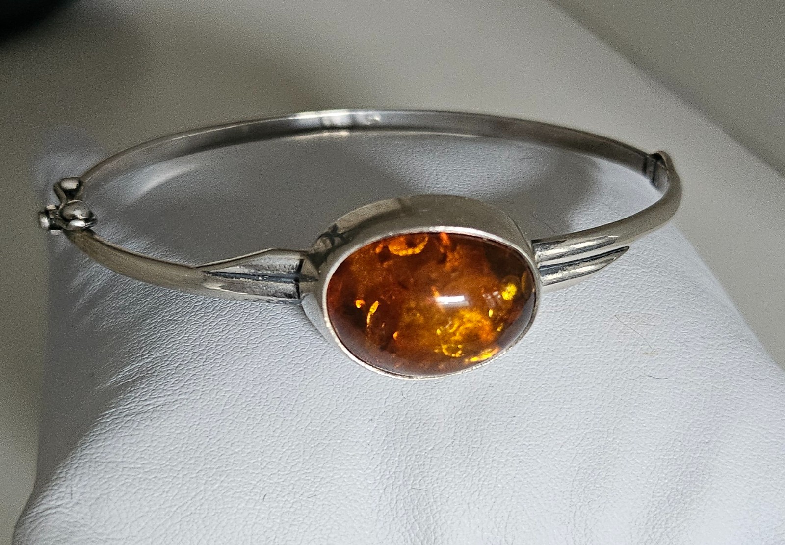Zilveren 925 armband met Baltische Amber – uniek sieraad uit Polen - 148313 Zilveren 925 armband met Baltische Amber – uniek sieraad uit Polen