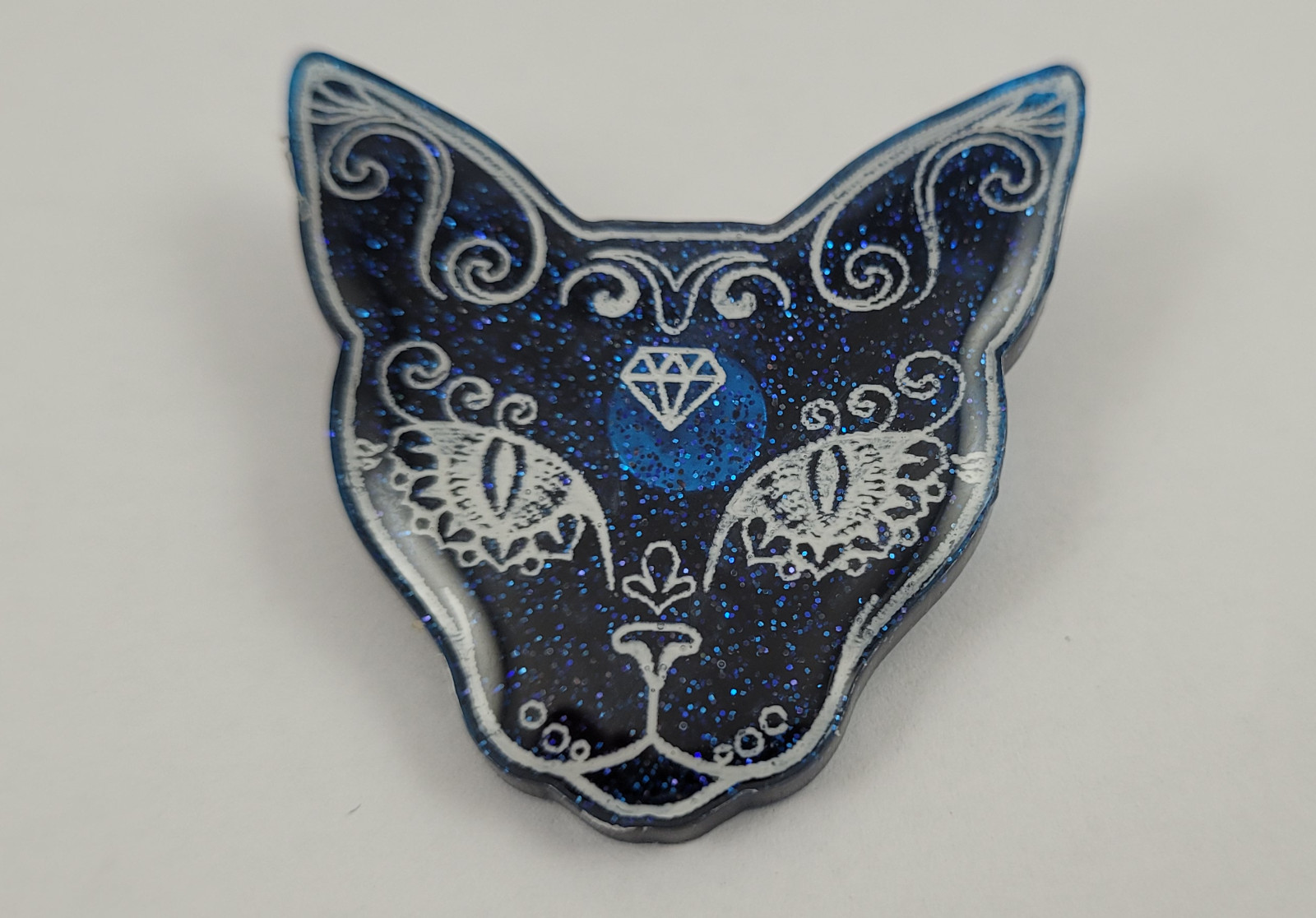 Suiker schedel kat magneten